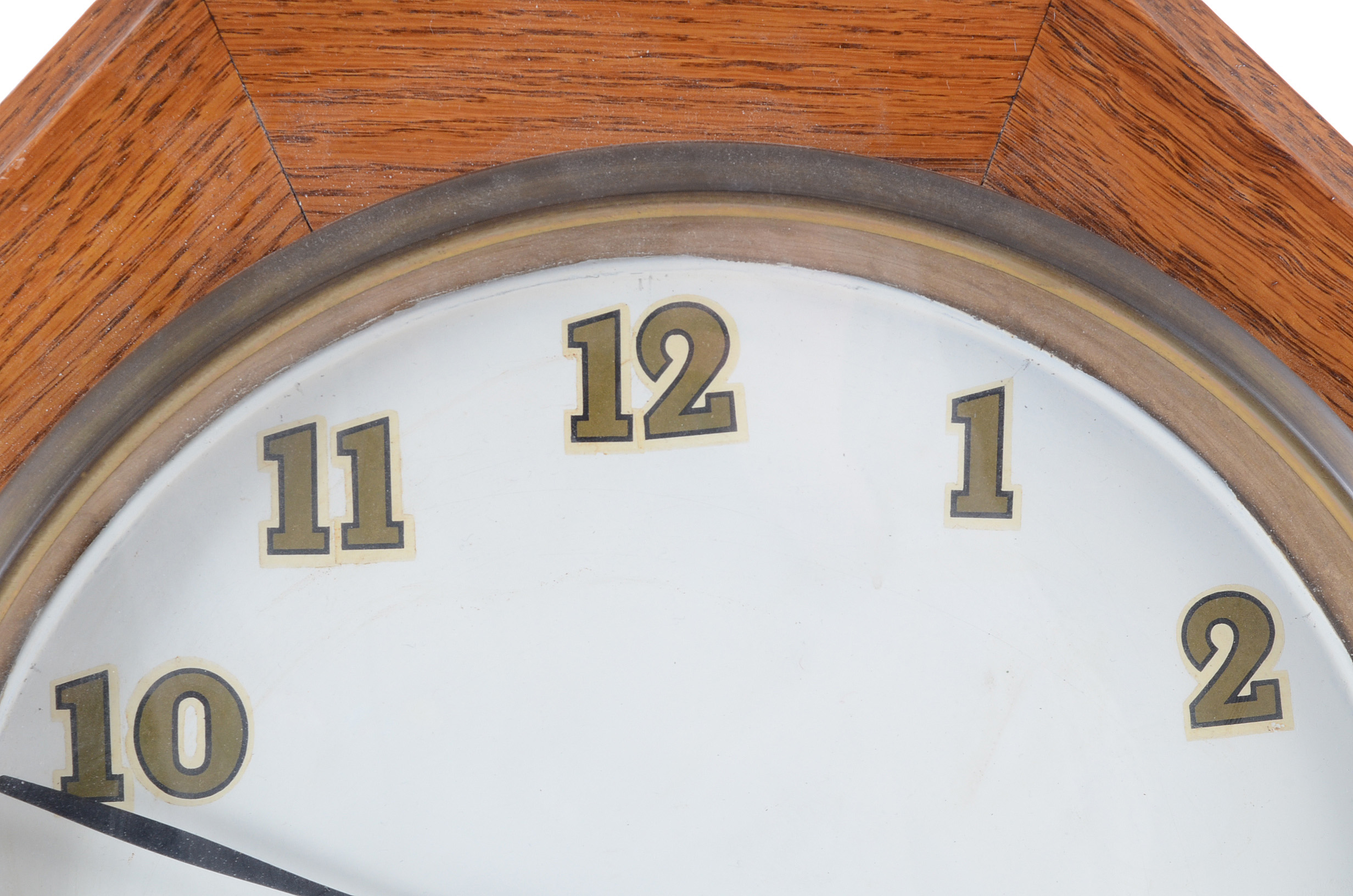 Vintage Ingraham Oak Regulator Wall Clock EBTH