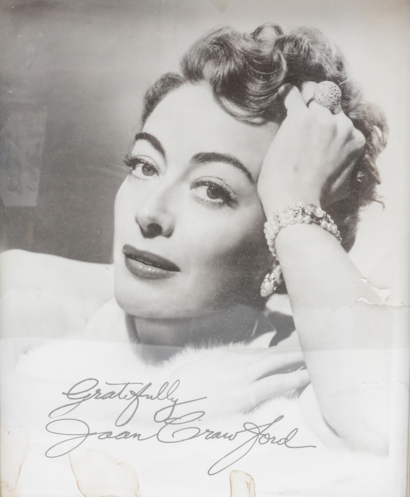 Autographed Photograph Of Joan Crawford | EBTH