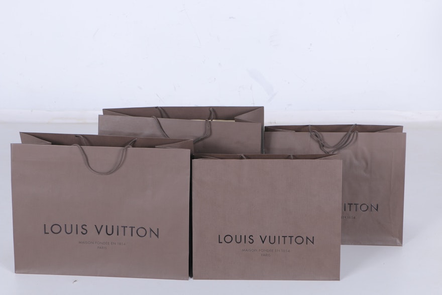 Louis Vuitton Gift Boxes and Shopping Bags | EBTH