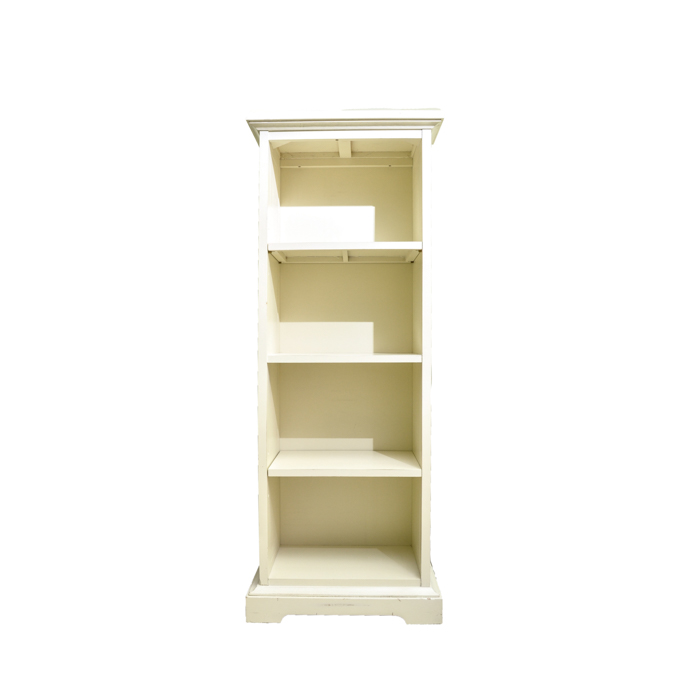 Contemporary White Bookshelf By Pier 1 Imports Ebth
