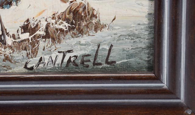 Phillip Cantrell Original Oil Painting on Canvas | EBTH