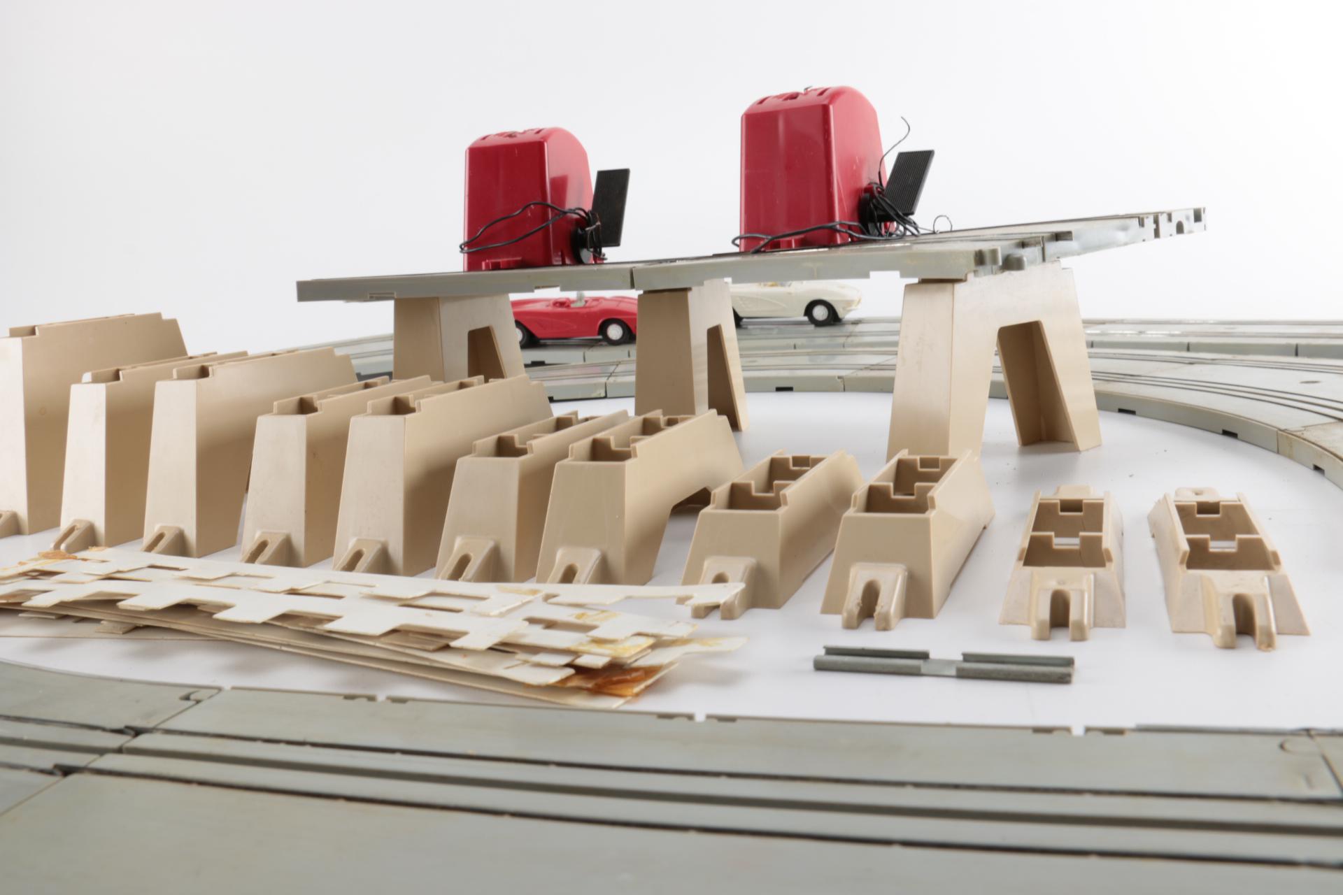 Vintage A.C. Gilbert Slot Car and Track Set EBTH