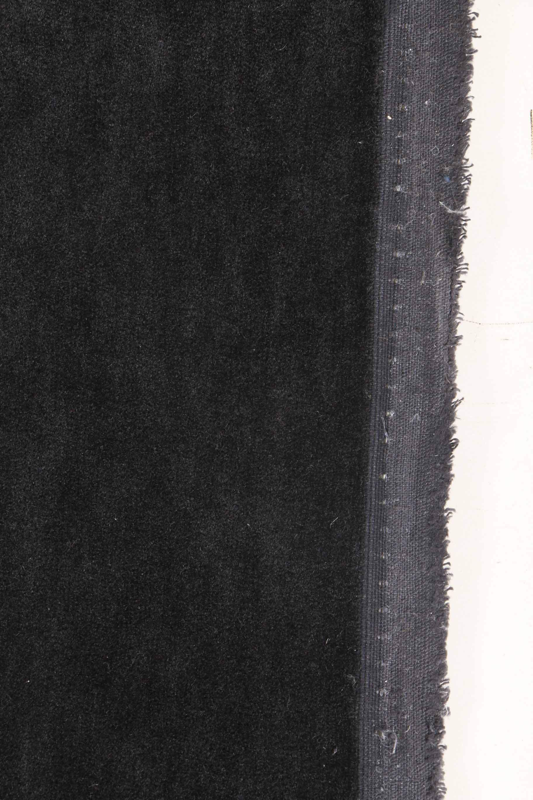 Black Velvet Fabric EBTH