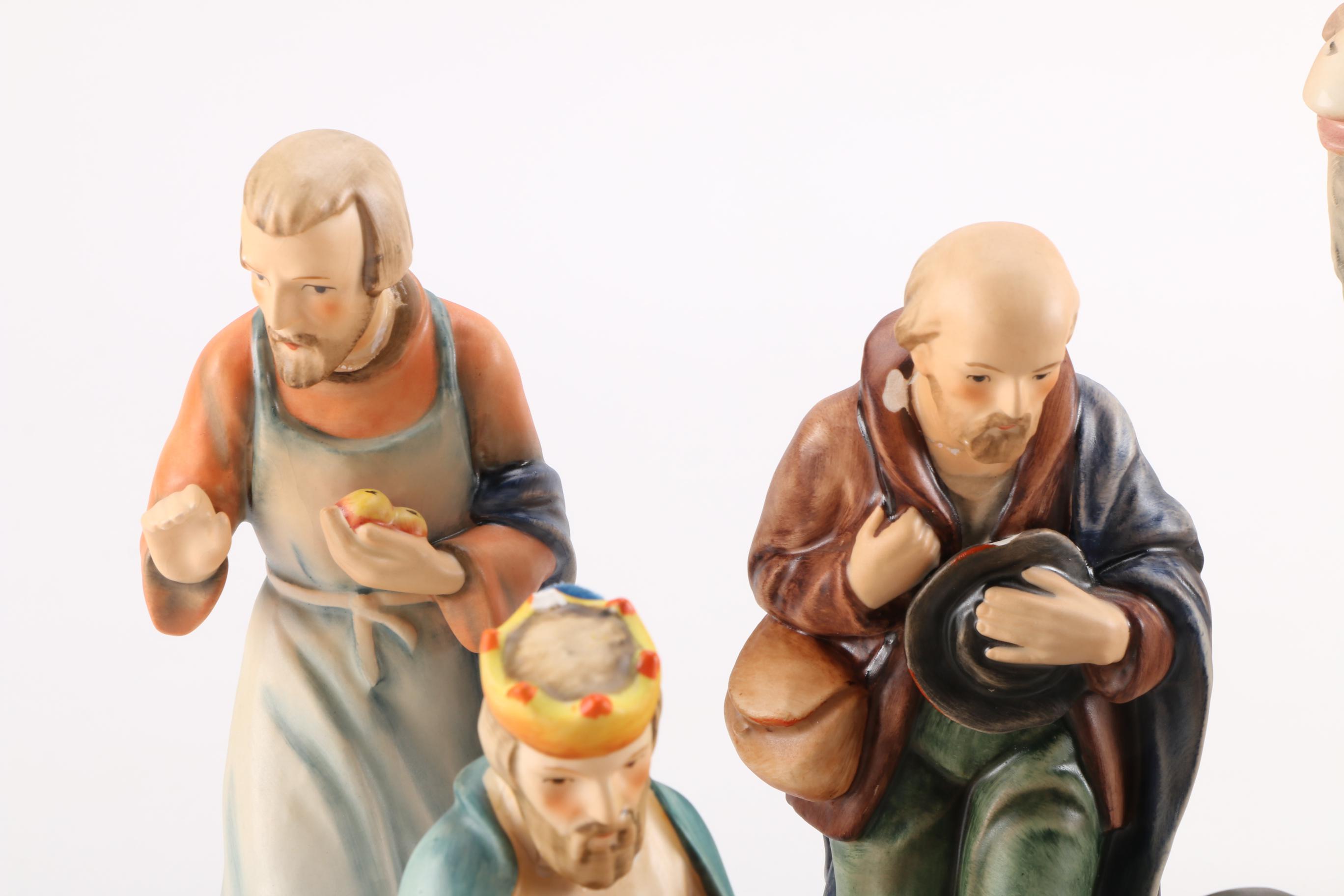 Goebel Hummel Nativity Figurine Set EBTH
