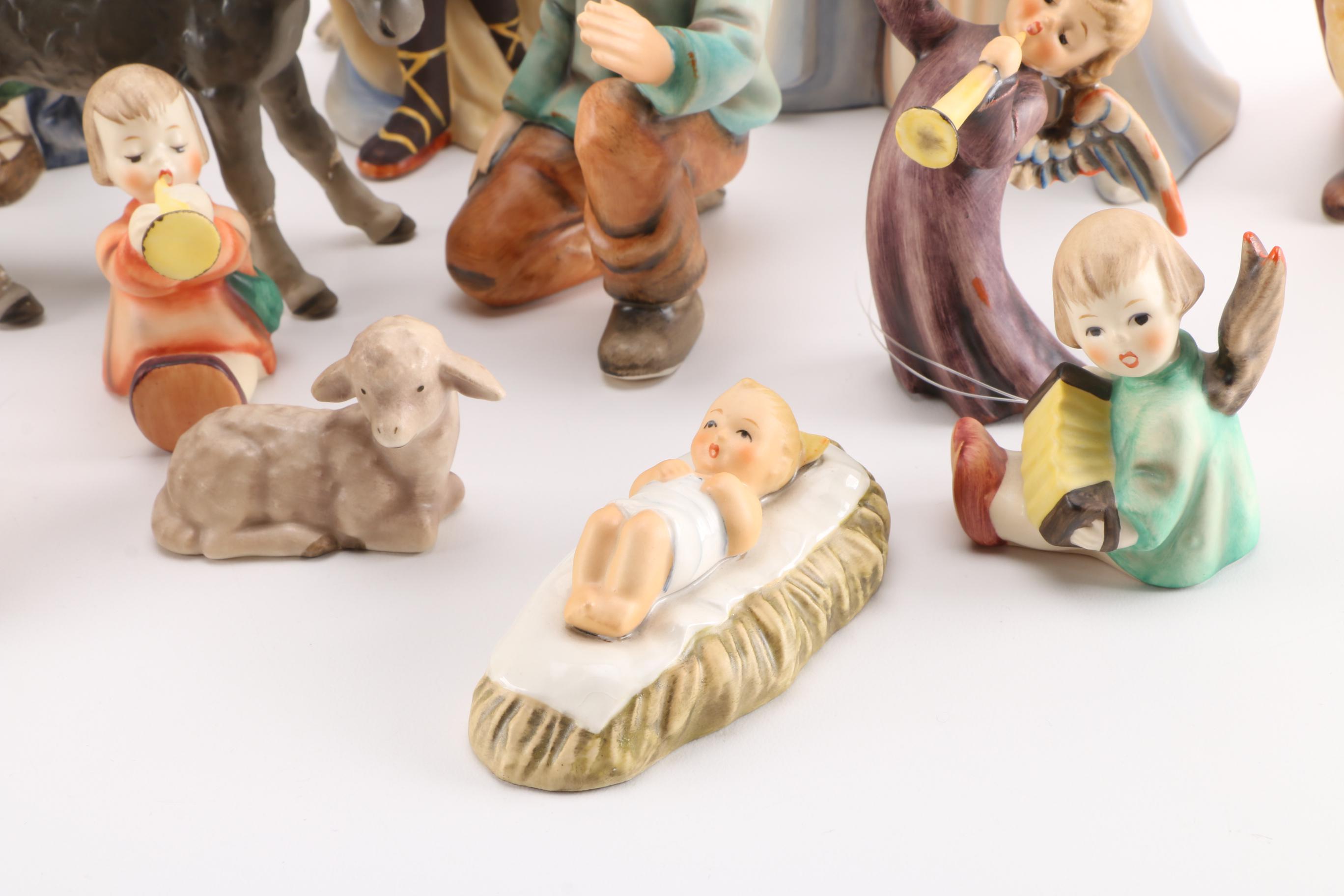 Goebel Hummel Nativity Figurine Set EBTH