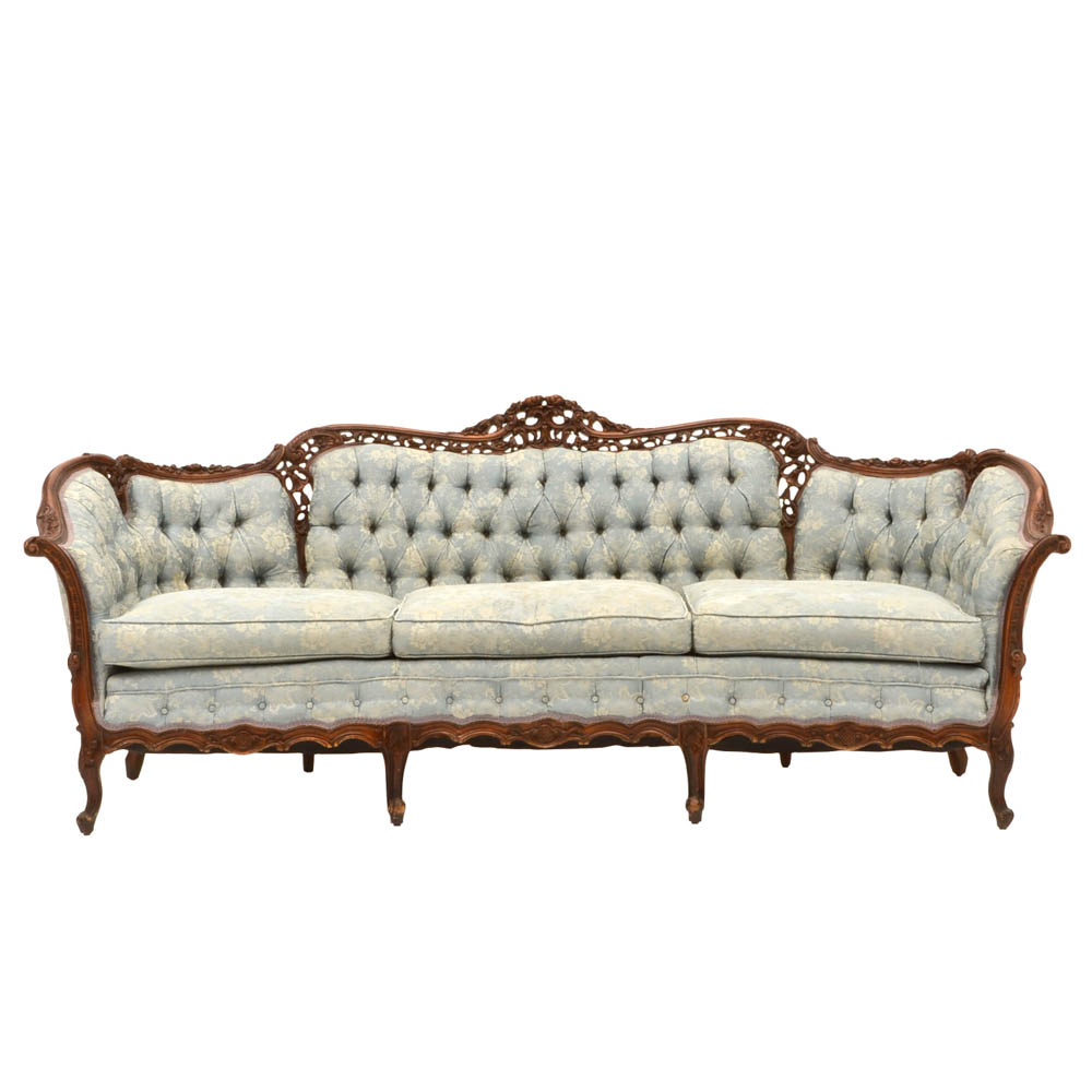 French Provincial Style Sofa From Soref's Period Furniture EBTH