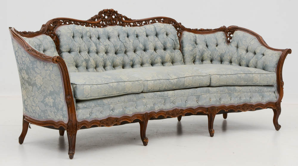 French Provincial Style Sofa From Soref S Period Furniture EBTH   CAT 3610 