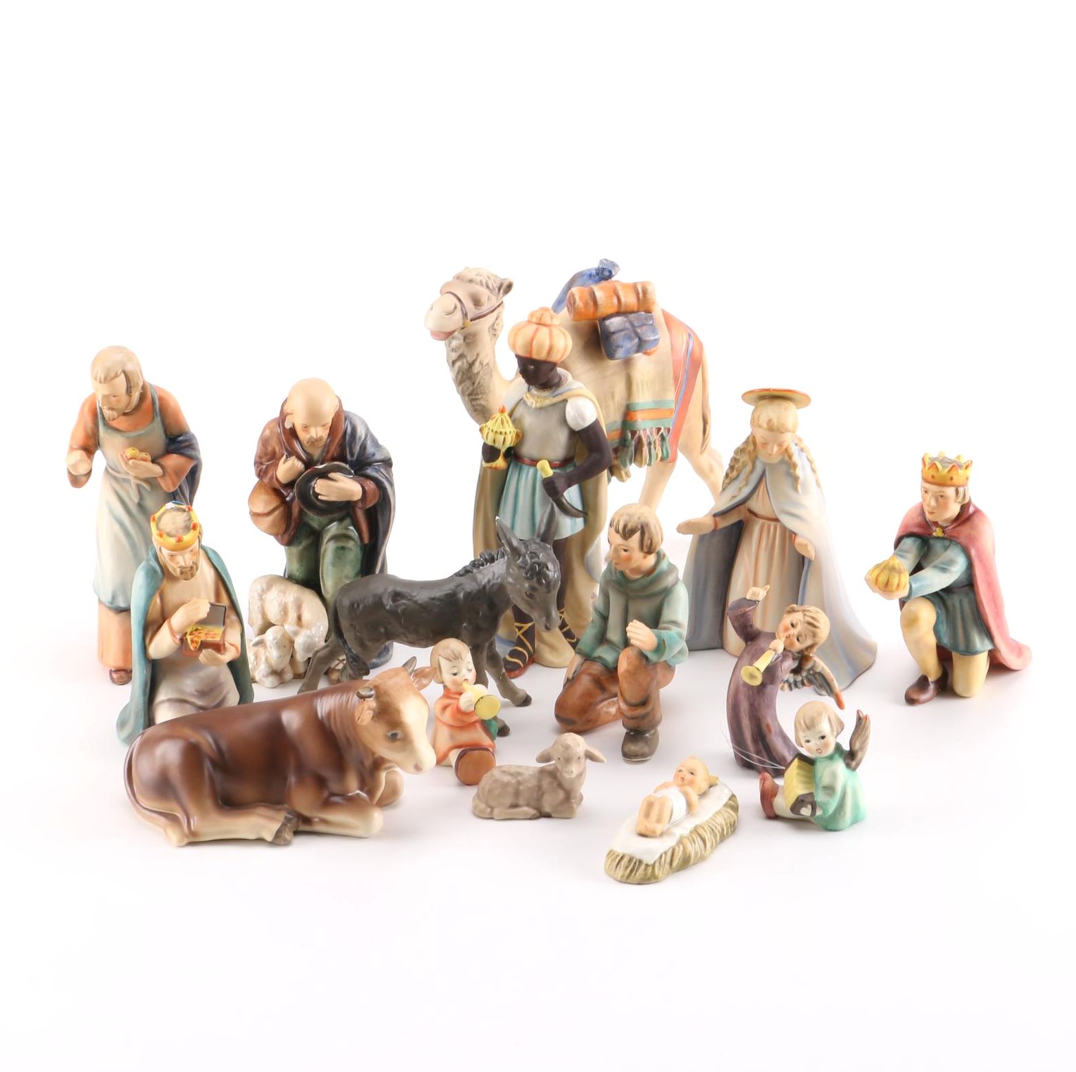 Goebel Hummel Nativity Figurine Set EBTH