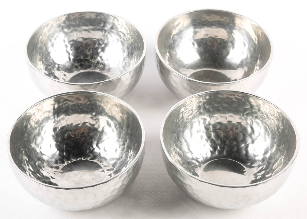 West Elm Hammered Dip Bowls EBTH