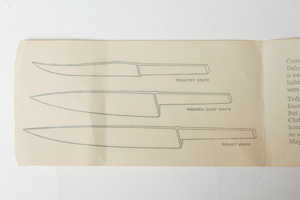 Delmonico Chef's Knife Set EBTH