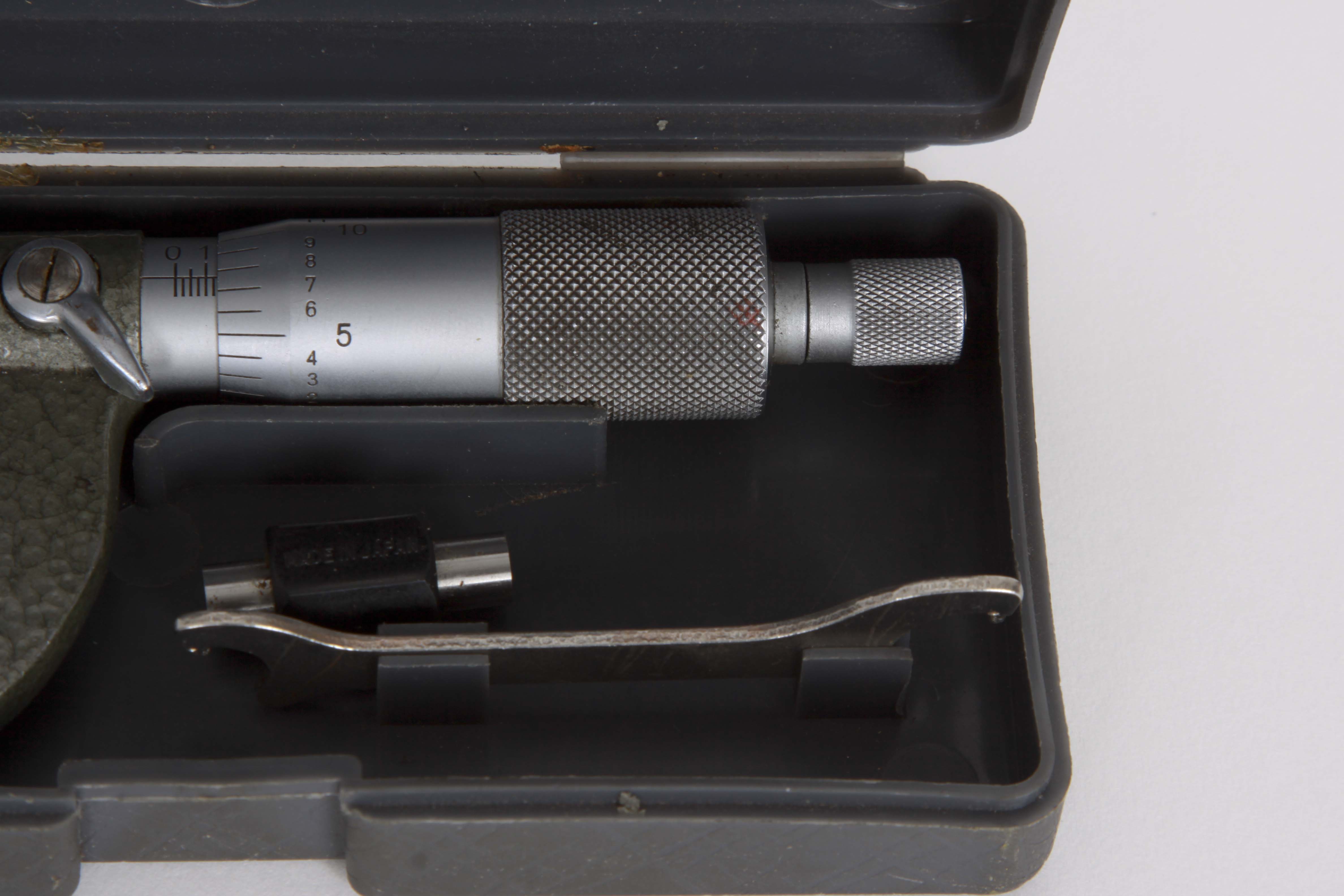 Starrett Drafting Tool Set and Mitutoyo Micrometer EBTH