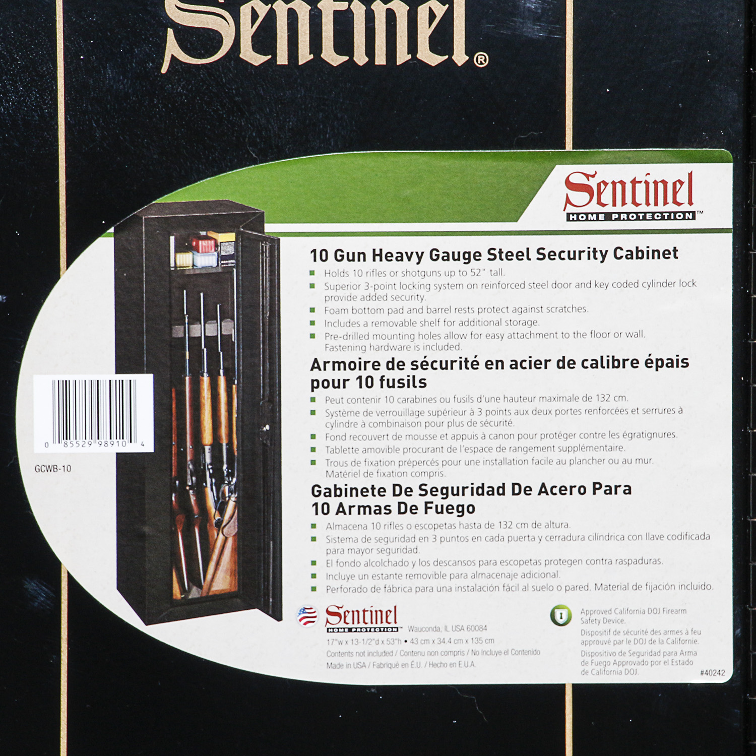 Sentinel Gun Safe EBTH
