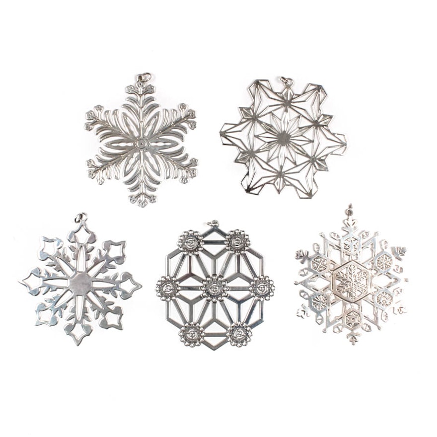 Sterling Silver Christmas Ornaments : EBTH Sterling Silver Christmas Ornaments ... - Sterling Silver Christmas Ornaments : EBTH
