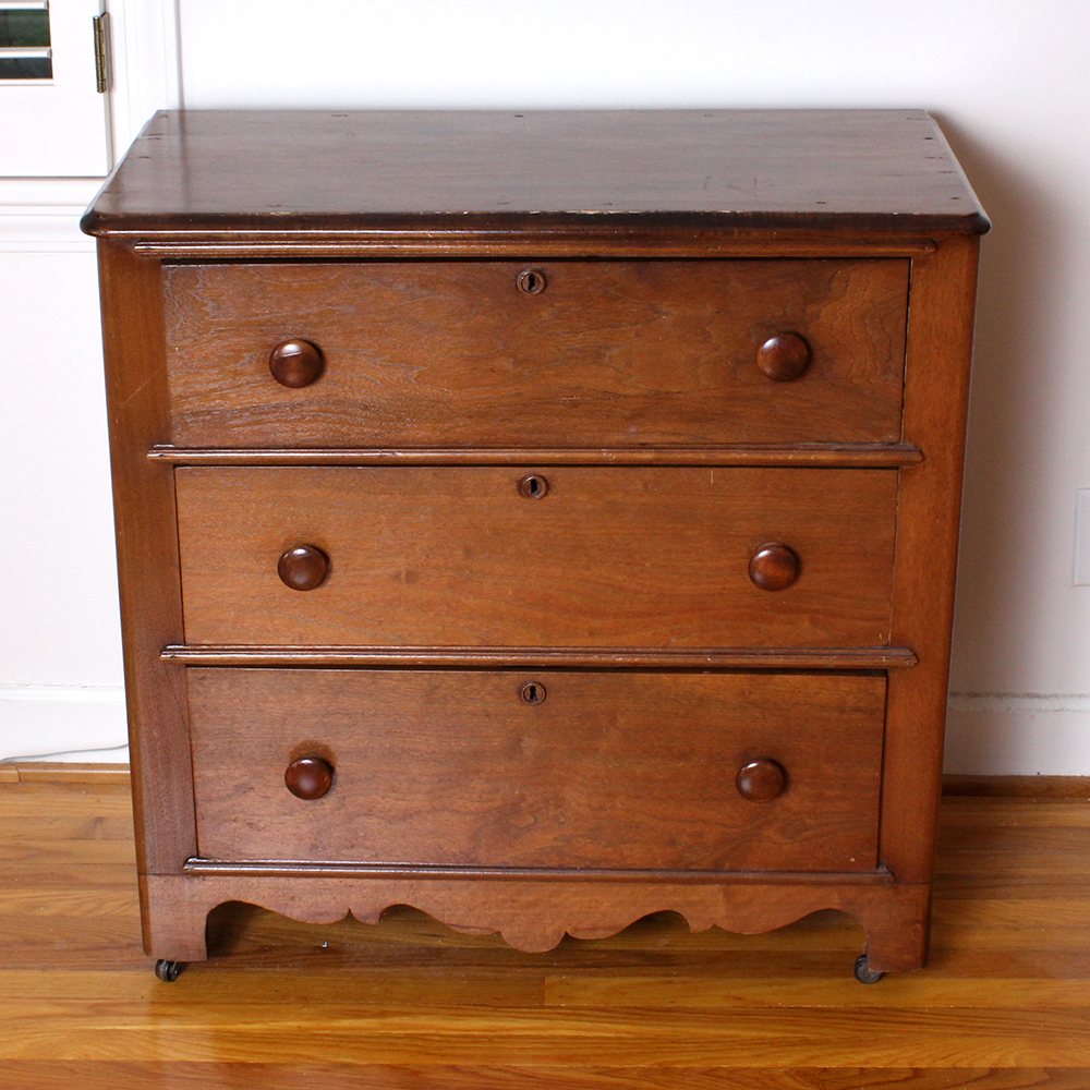 Antique Walnut Chest of Drawers EBTH