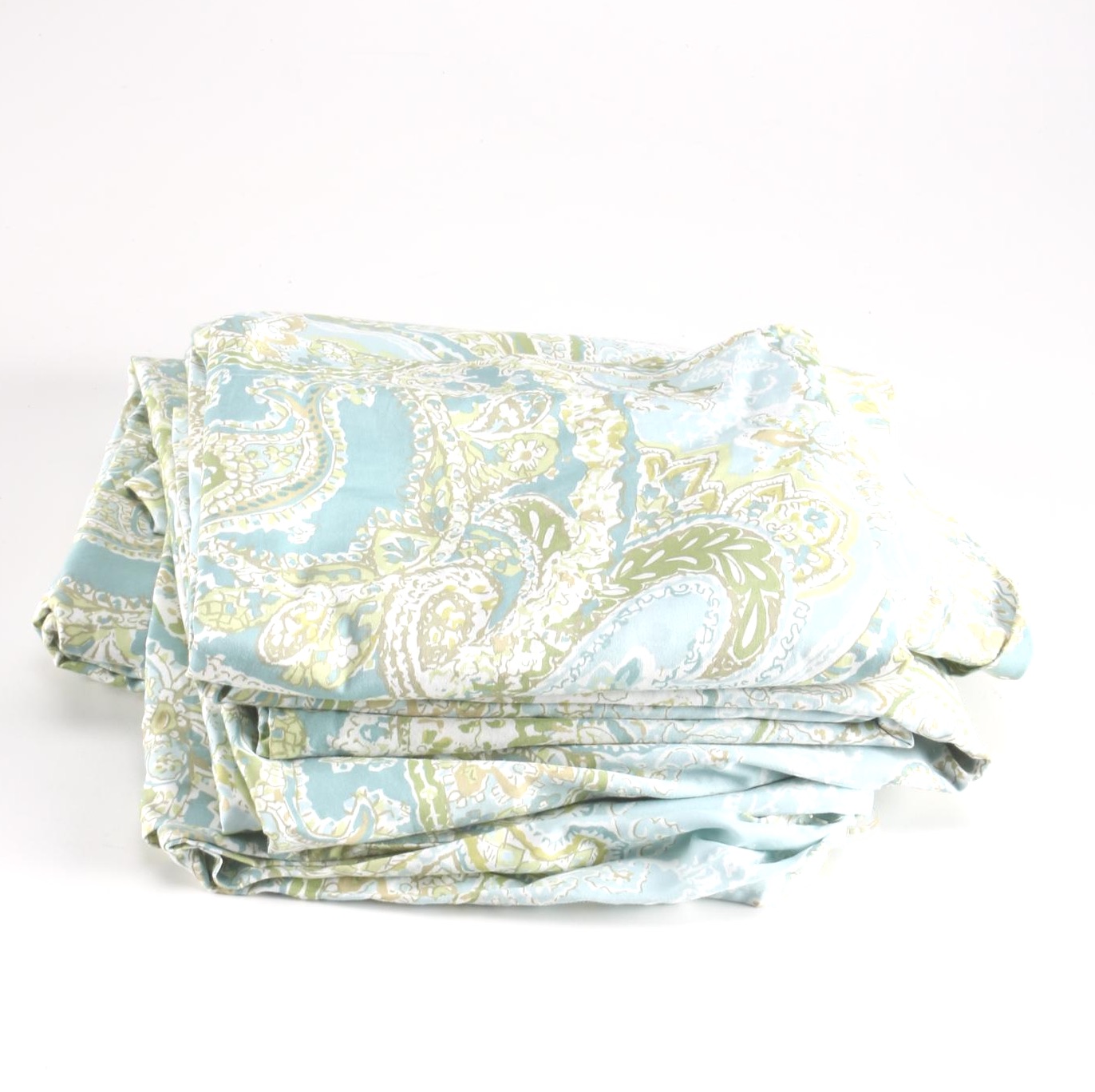 Pottery Barn Sienna Paisley Duvet Cover Ebth