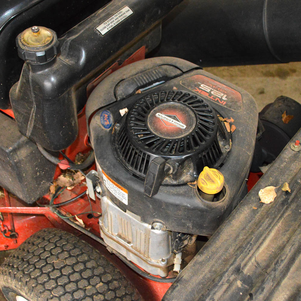 Snapper Rear Engine Riding Mower and Leaf Catcher EBTH