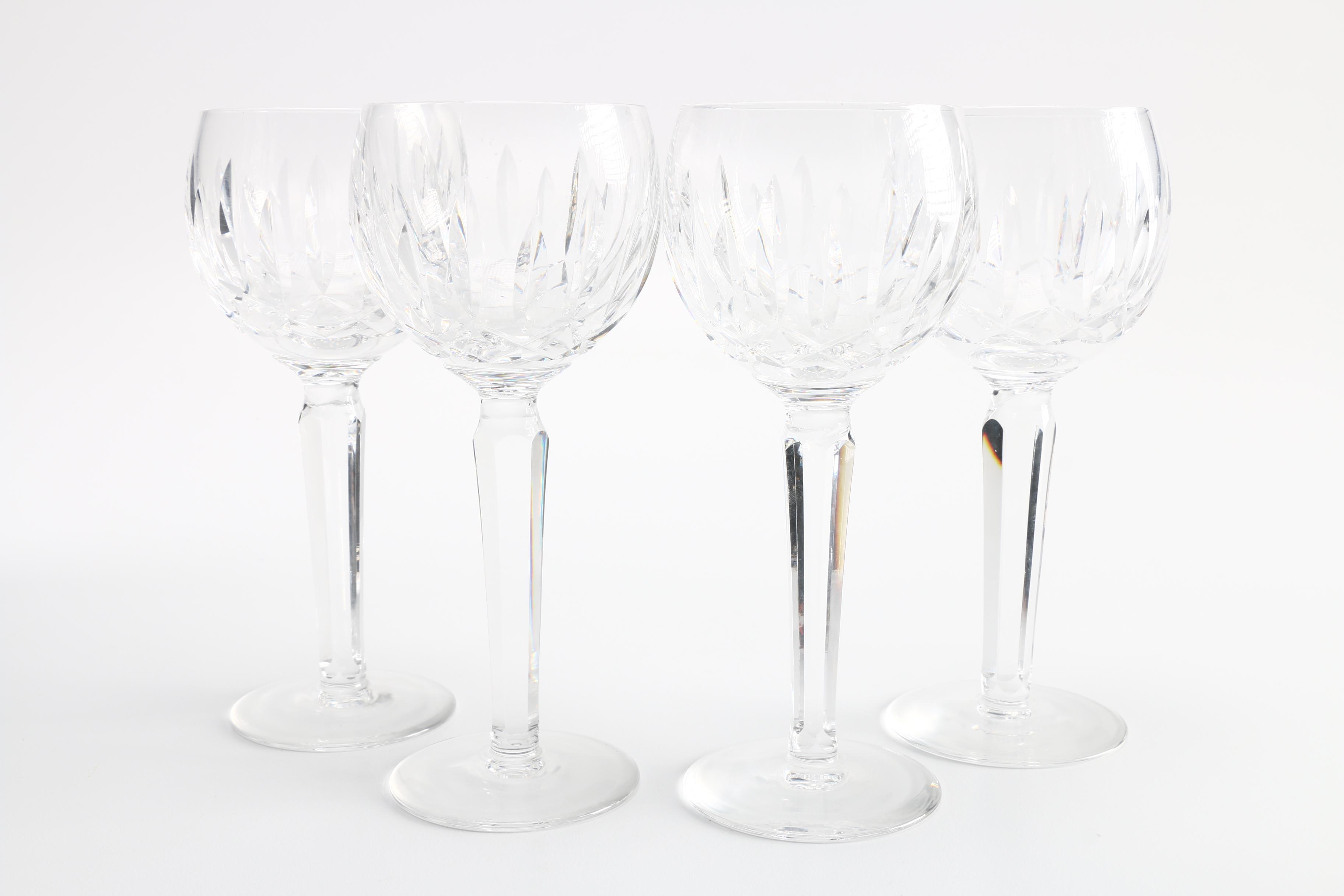 Set of Waterford Red Wine Glasses EBTH