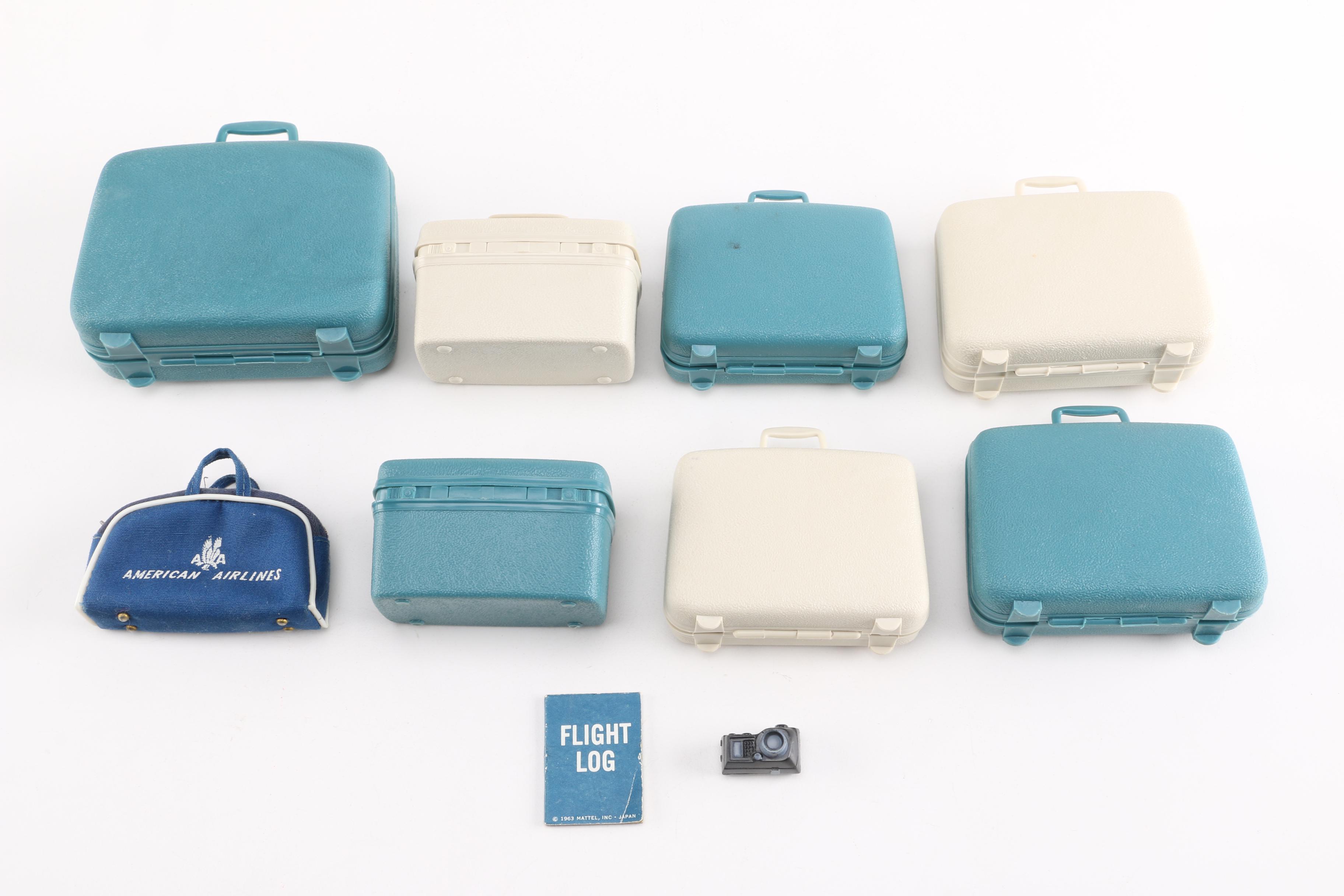 American Airlines Theme Vintage Barbie and Ken Dolls | EBTH