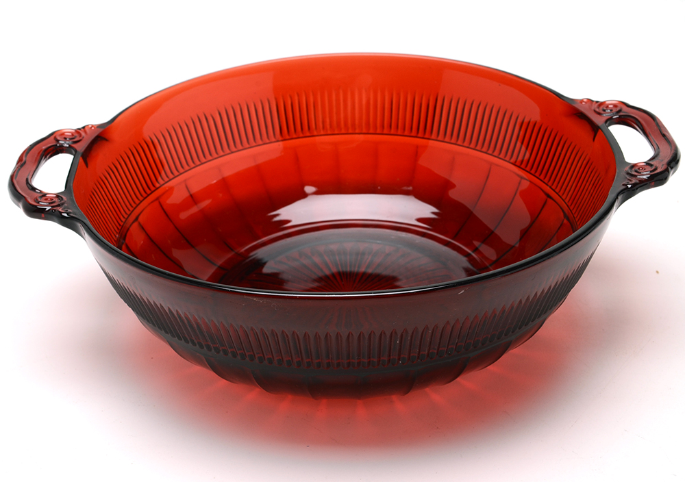 ruby-red-coronation-depression-glass-berry-bowls-ebth