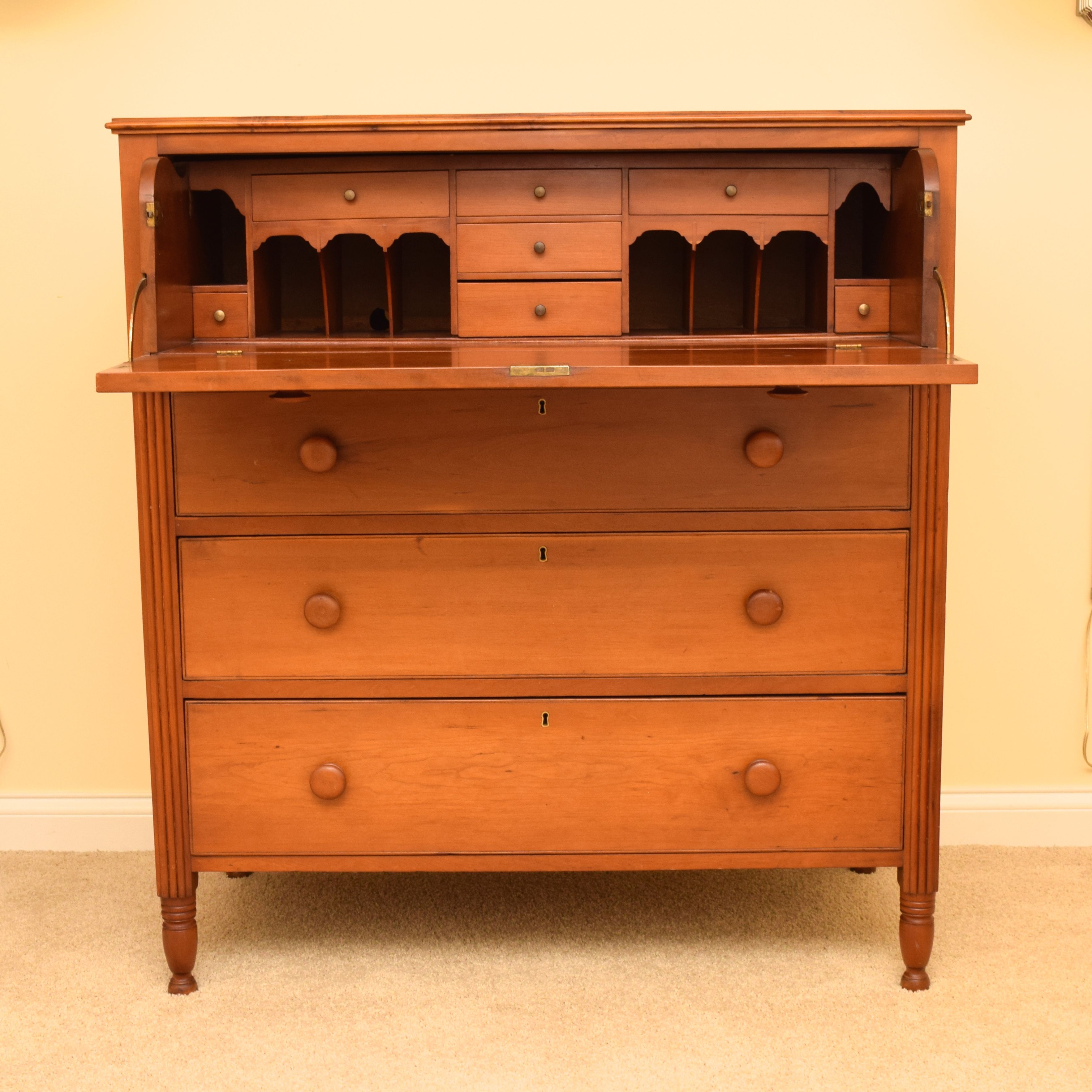 Antique Maple Butler's Desk EBTH