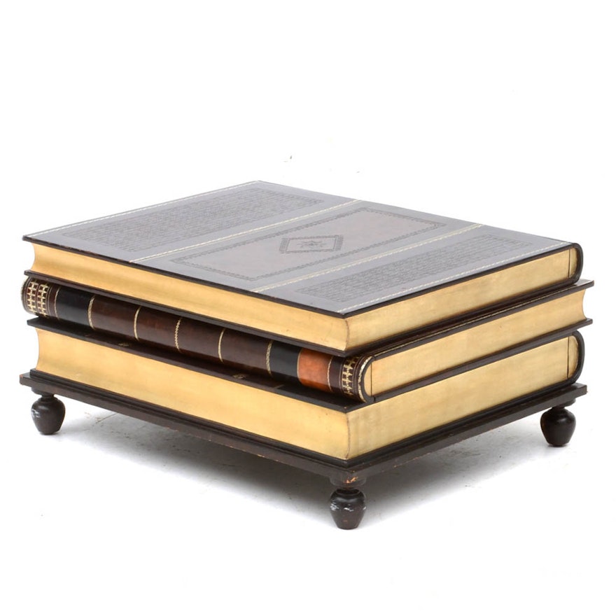 Maitland Smith Stacked Book Coffee Table - GA Prop Source