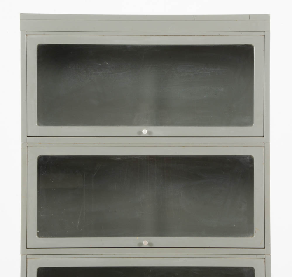 GlobeWernicke Industrial Metal Barrister Bookcase EBTH