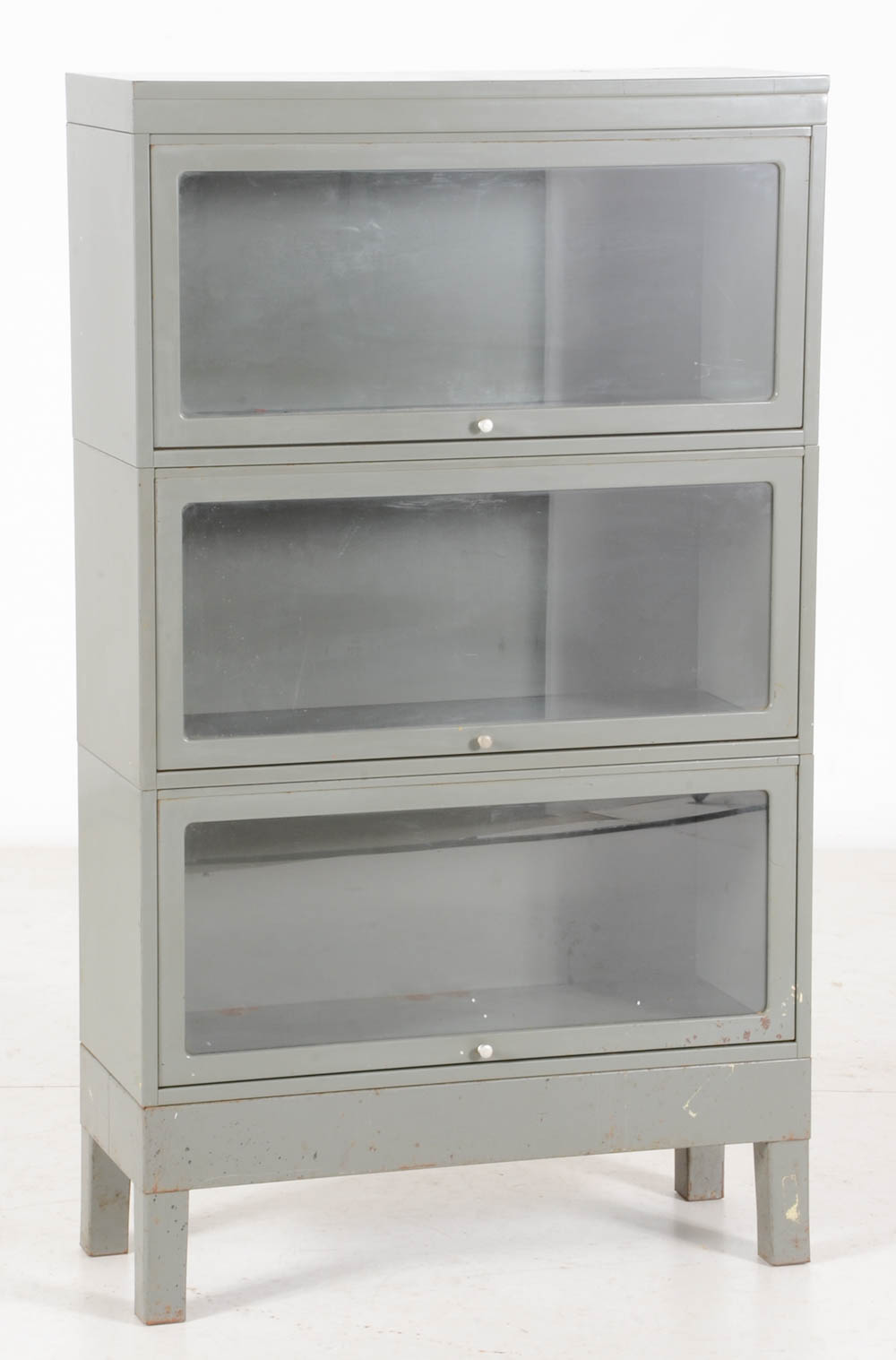 GlobeWernicke Industrial Metal Barrister Bookcase EBTH