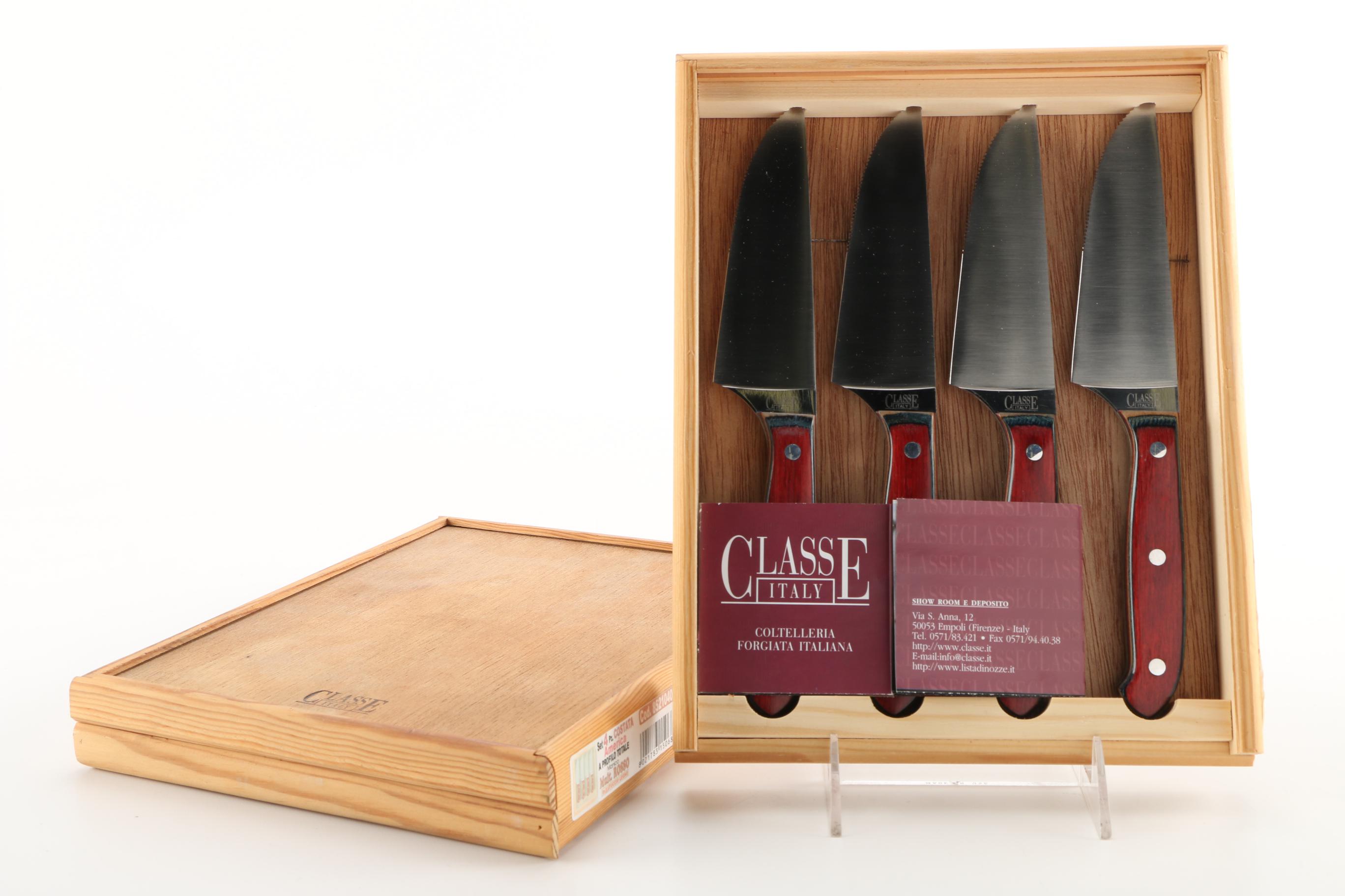 Classe Italian Steak Knives Sets EBTH