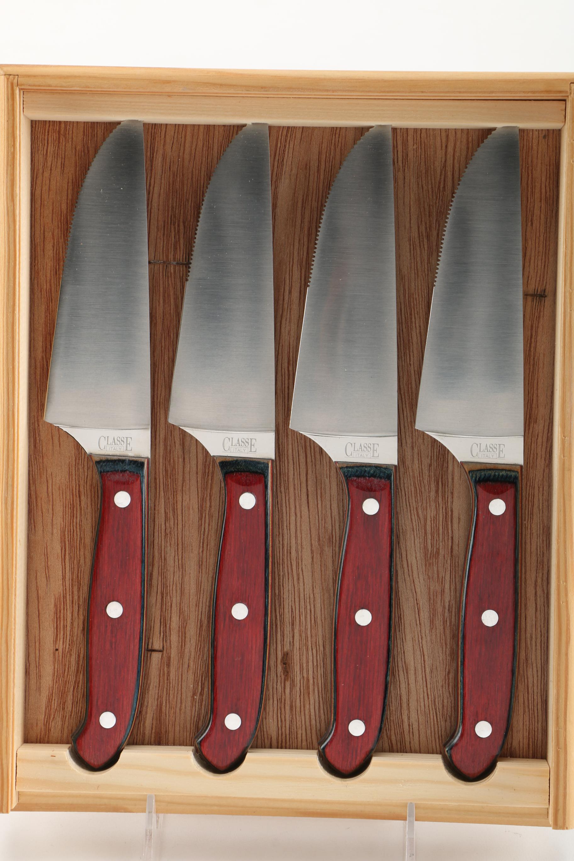 Classe Italian Steak Knives Sets EBTH