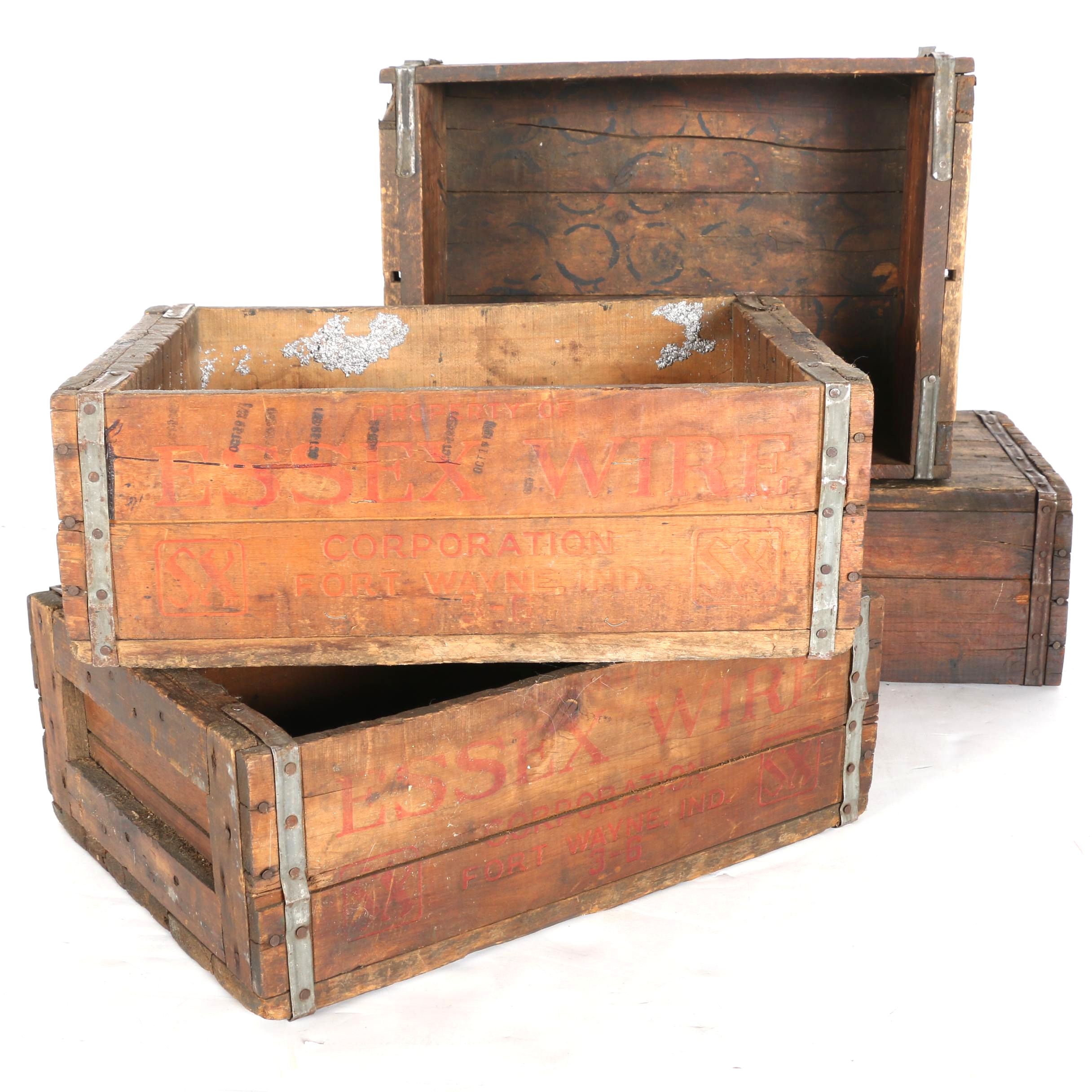 Vintage Wood Crates EBTH