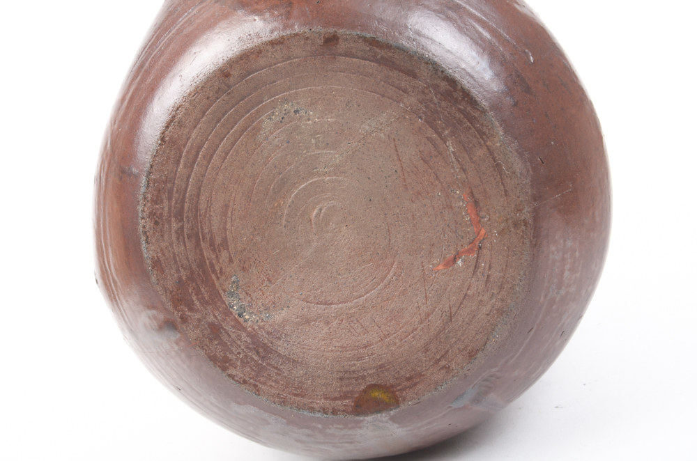 Pair of Japanese Mizusashi Tea Ceremony Vessels with Boxes EBTH