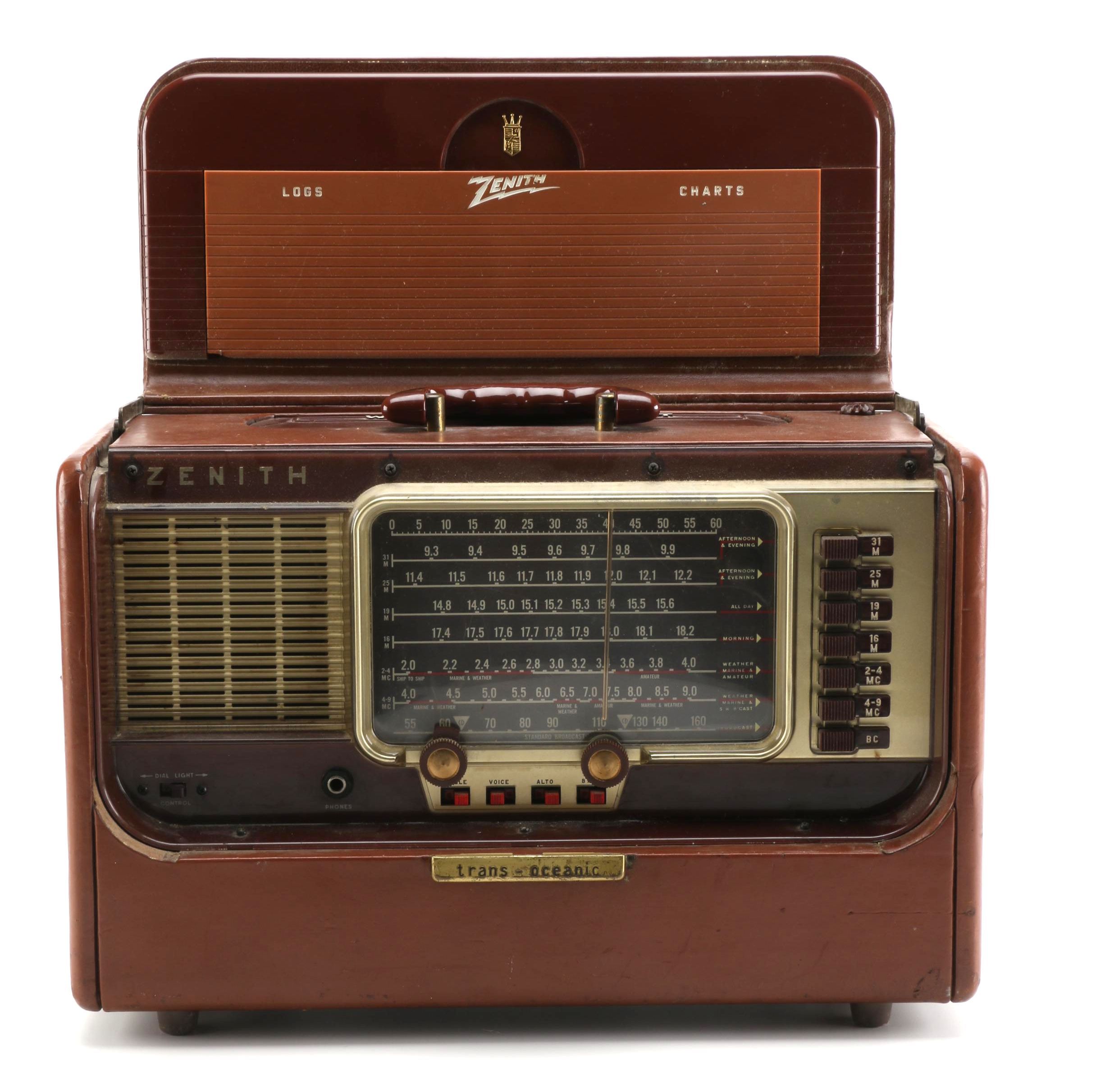 Zenith TransOceanic Wave Radio EBTH