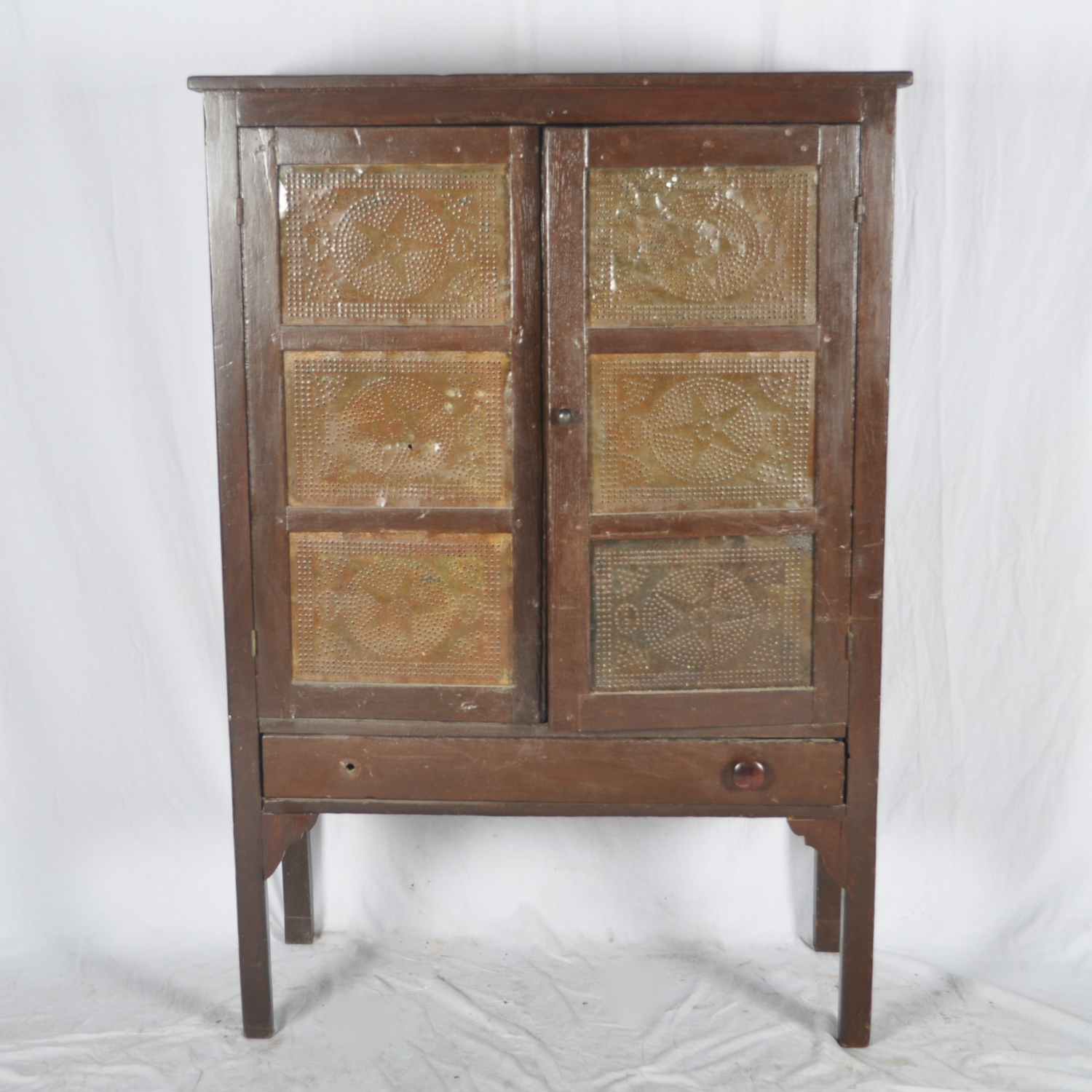 Antique 12 Tin Pie Safe EBTH