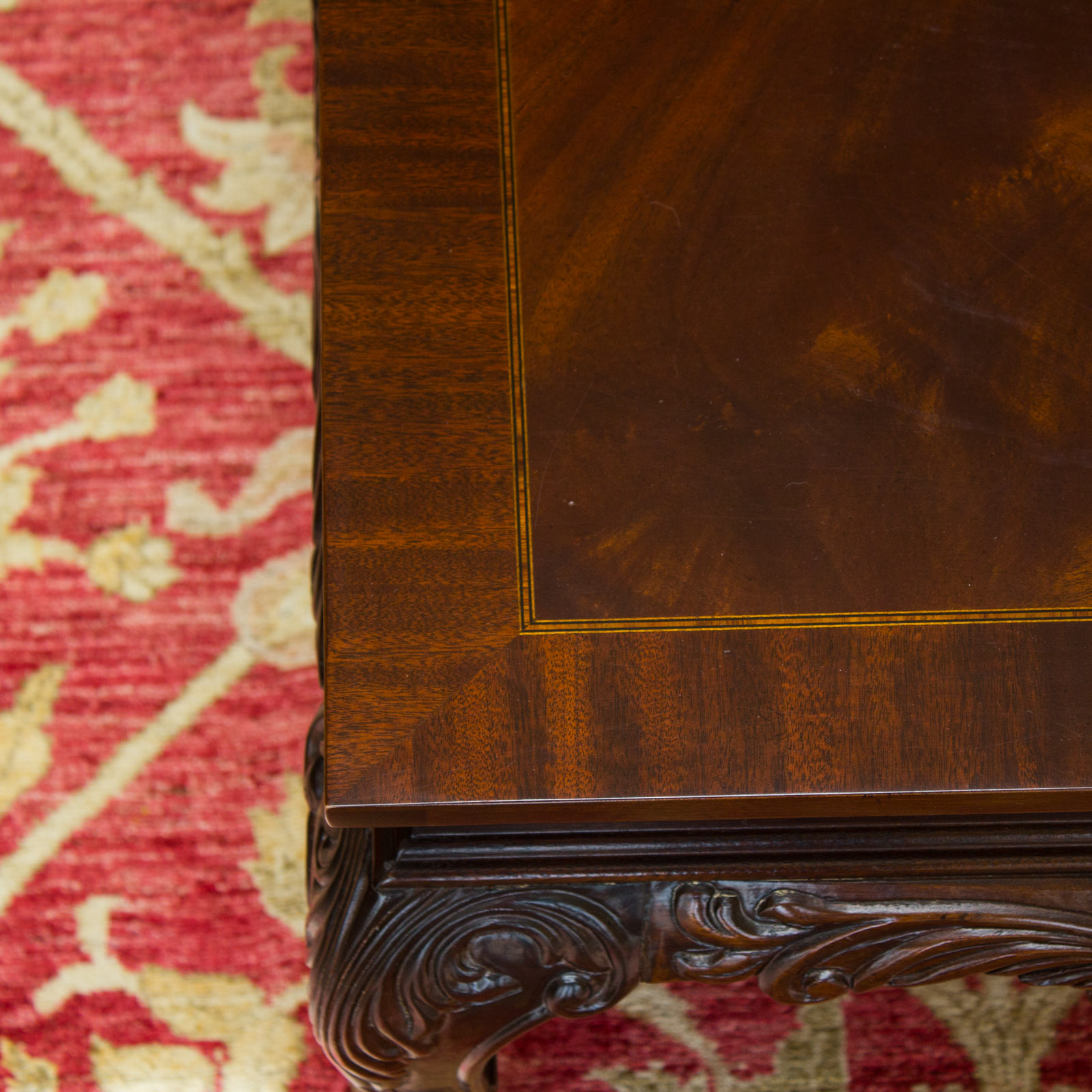 Henredon Mahogany Coffee Table | EBTH