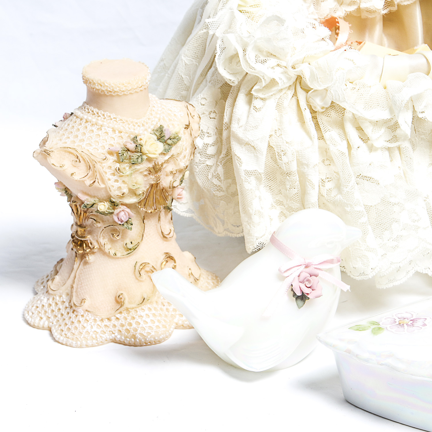 Collection of Victorian Style Vanity Accessories EBTH