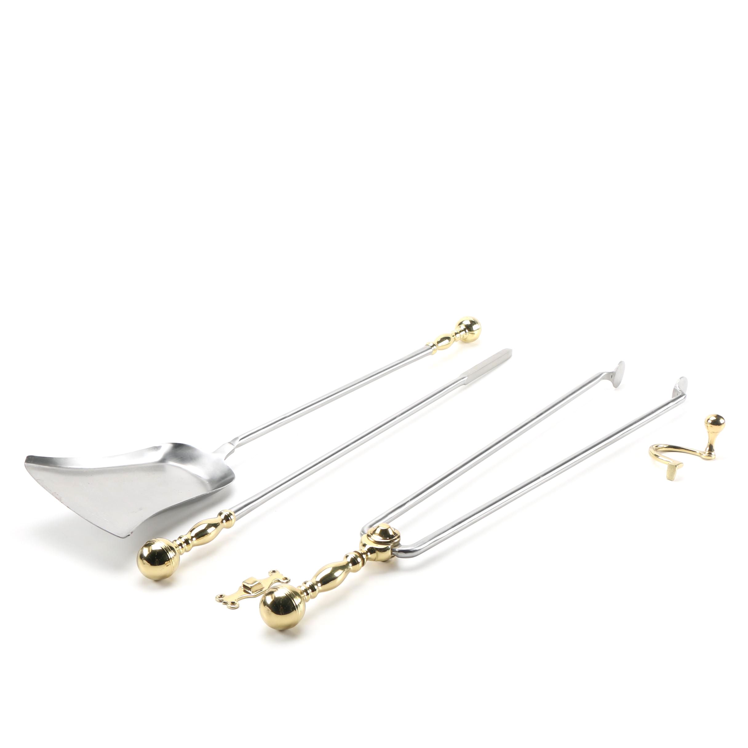 Williamsburg Restoration Fireplace Tools And Jamb Hook Ebth