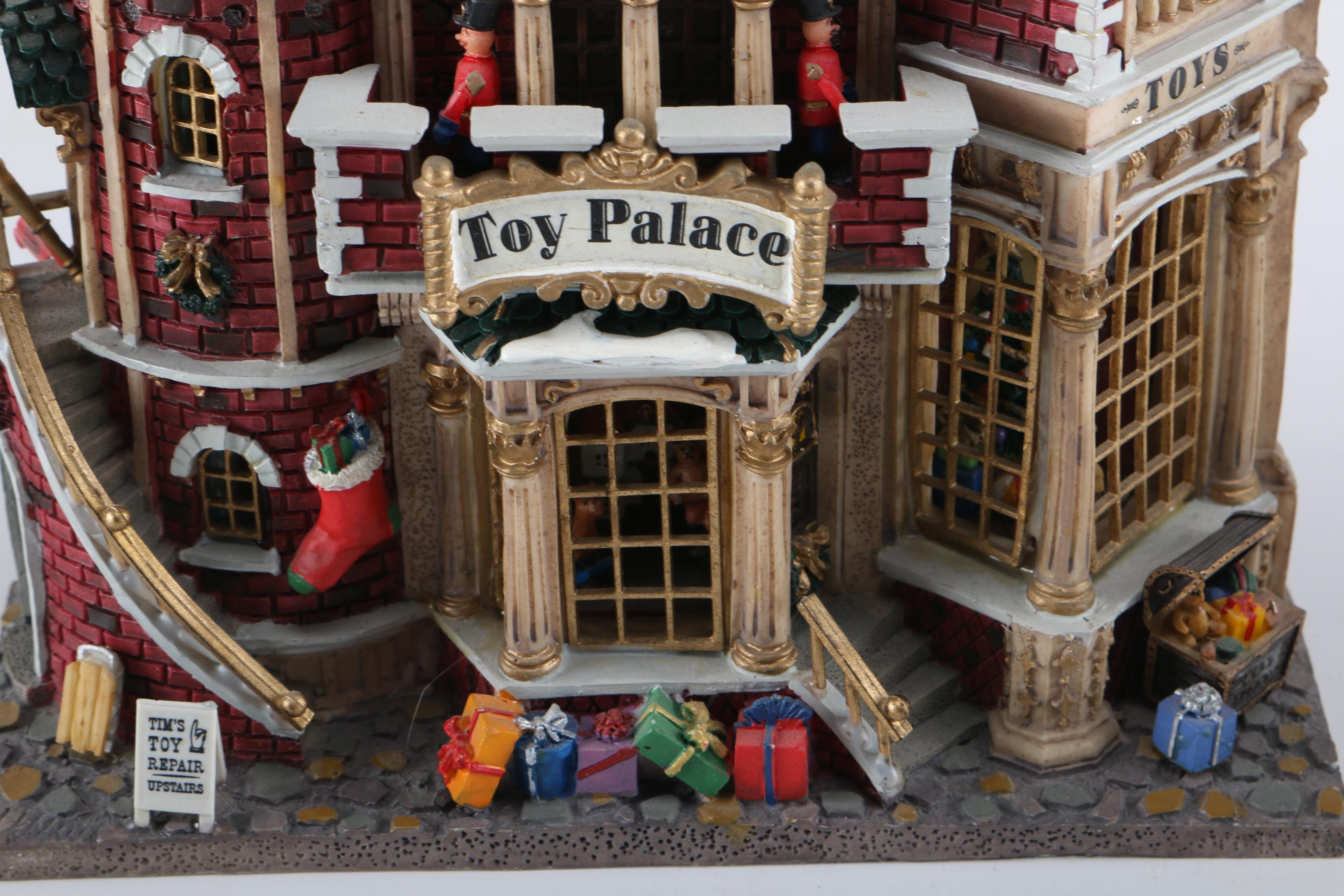 Lemax Model Village Lamp Buildings Including "Toy Palace" EBTH