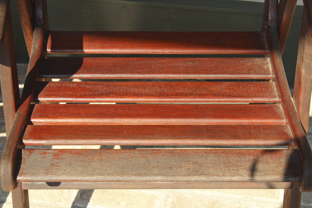 Jensen Jarrah Teak Patio Chairs EBTH