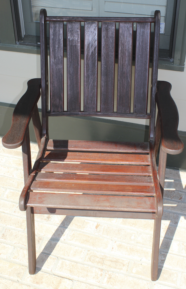 Jensen Jarrah Teak Patio Chairs EBTH
