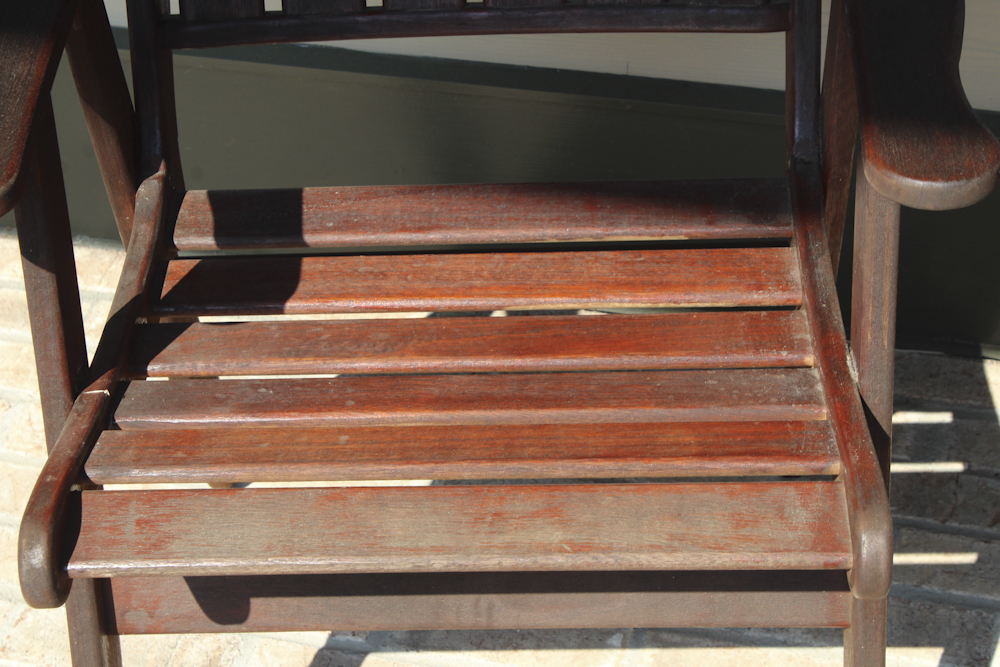 Jensen Jarrah Teak Patio Chairs EBTH