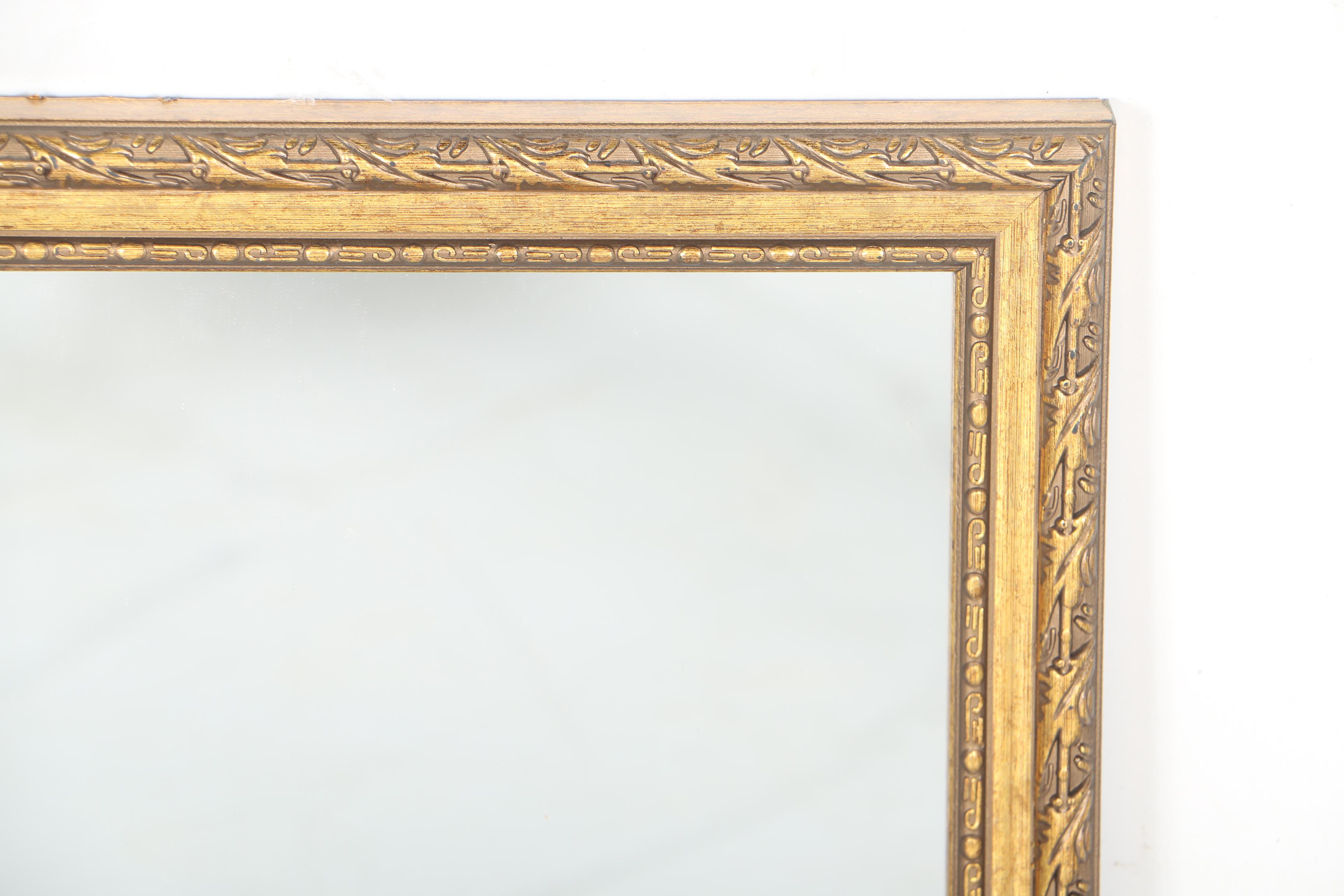 Assortment of Gold Frame Wall Mirrors EBTH