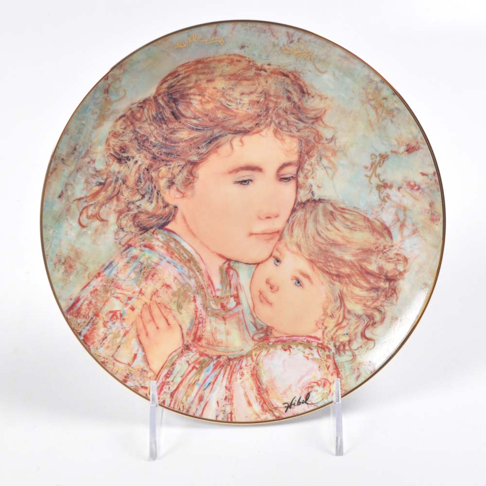 Edna Hibel Collectors Plates EBTH