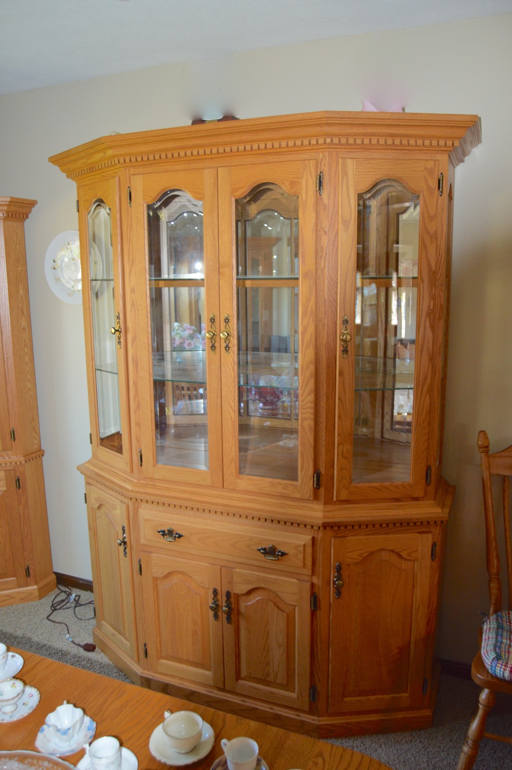 Amish Made China Cabinet Ebth