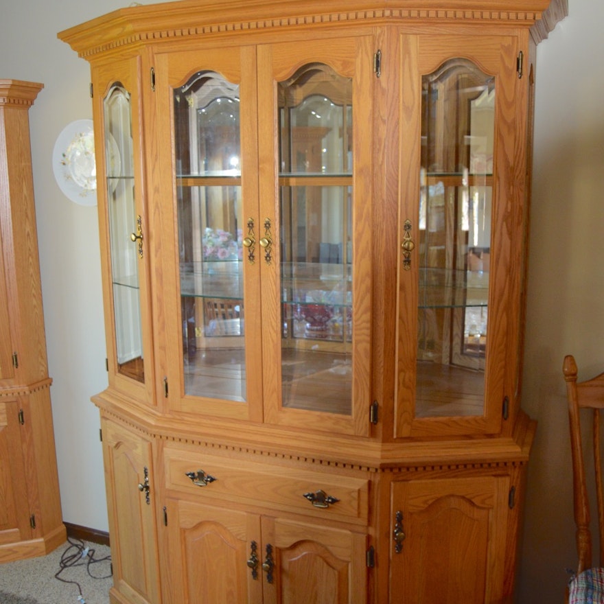 Amish Made China Cabinet Ebth
