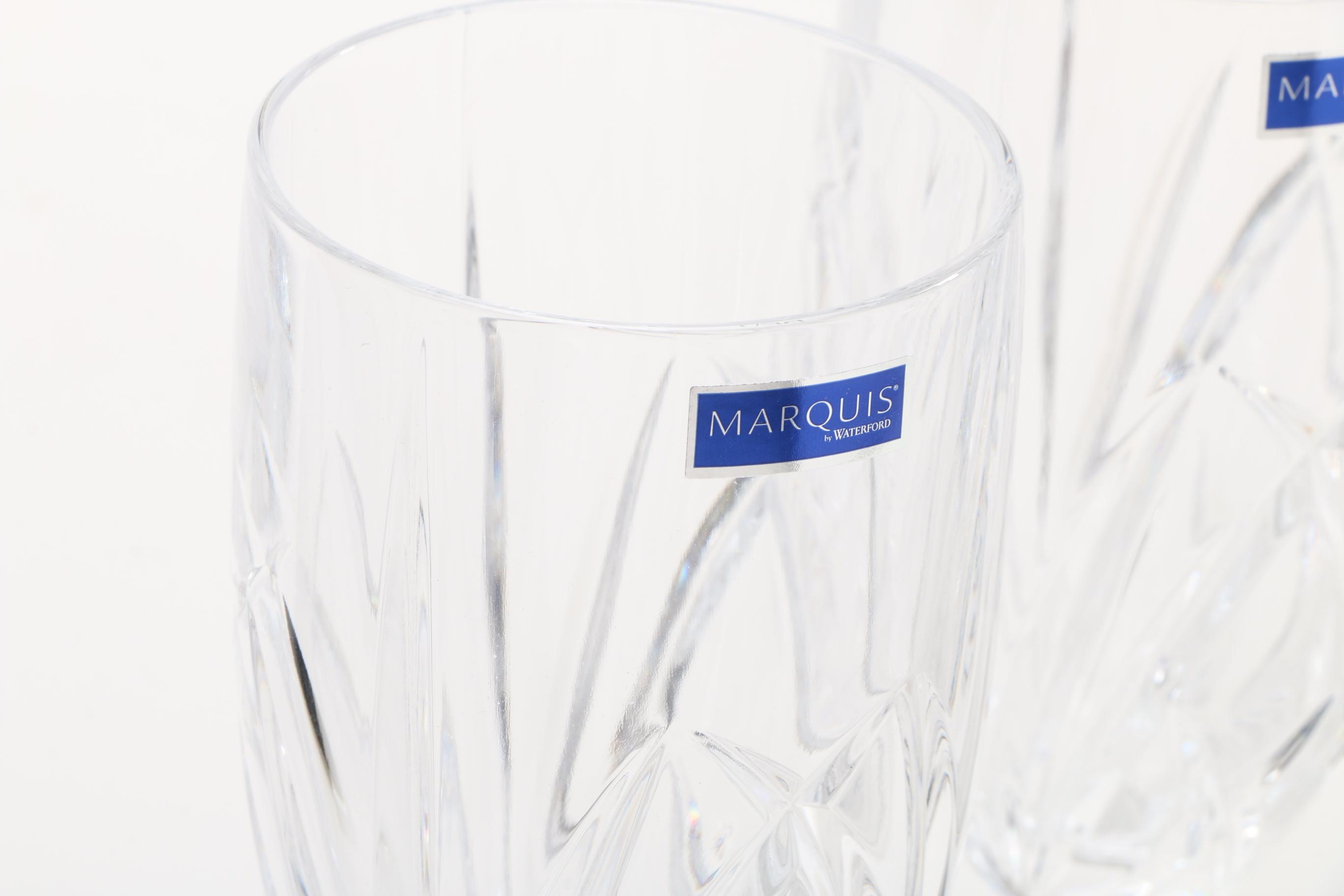 Set of Marquis by Waterford Brookside Iced Beverage Glasses EBTH