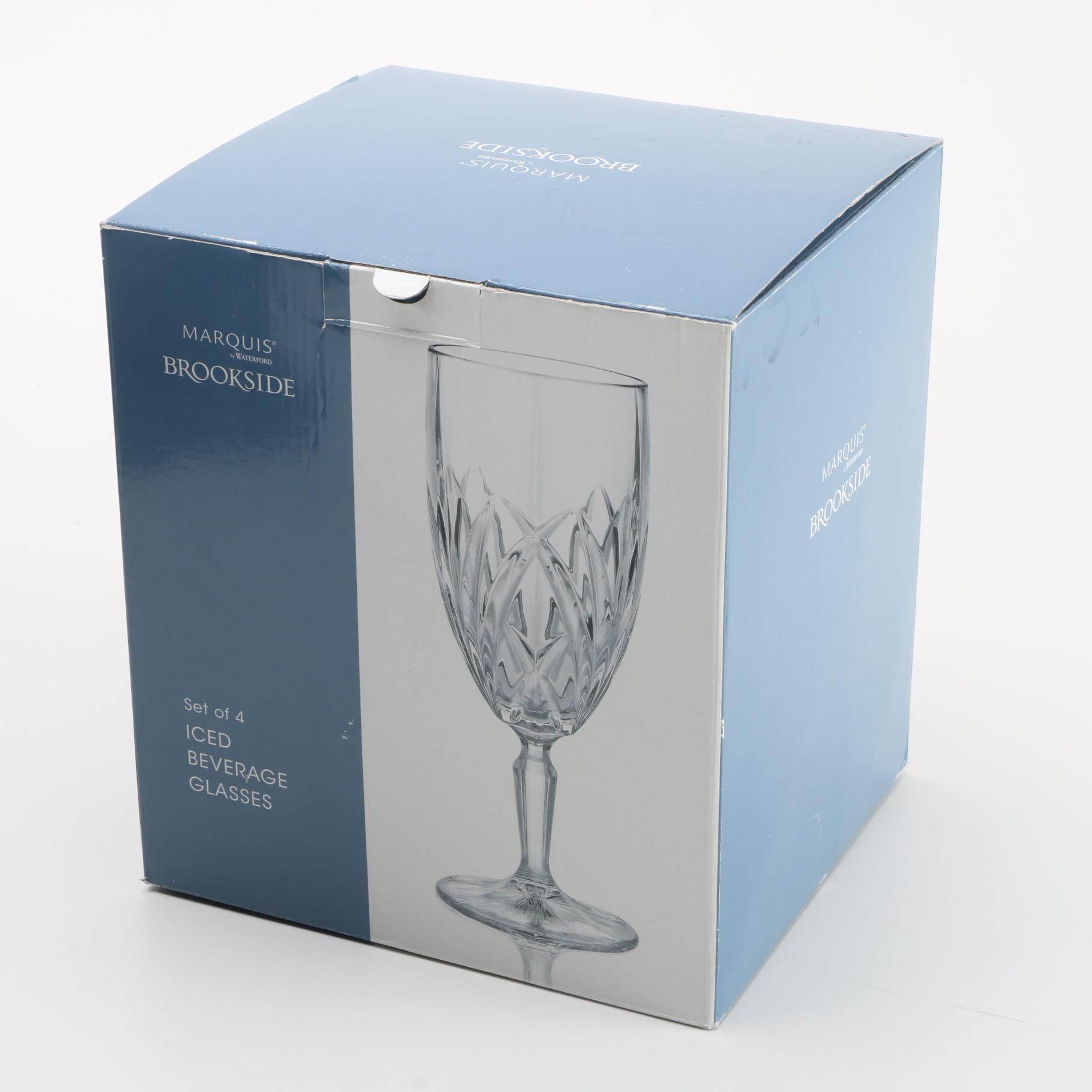 Set of Marquis by Waterford Brookside Iced Beverage Glasses EBTH