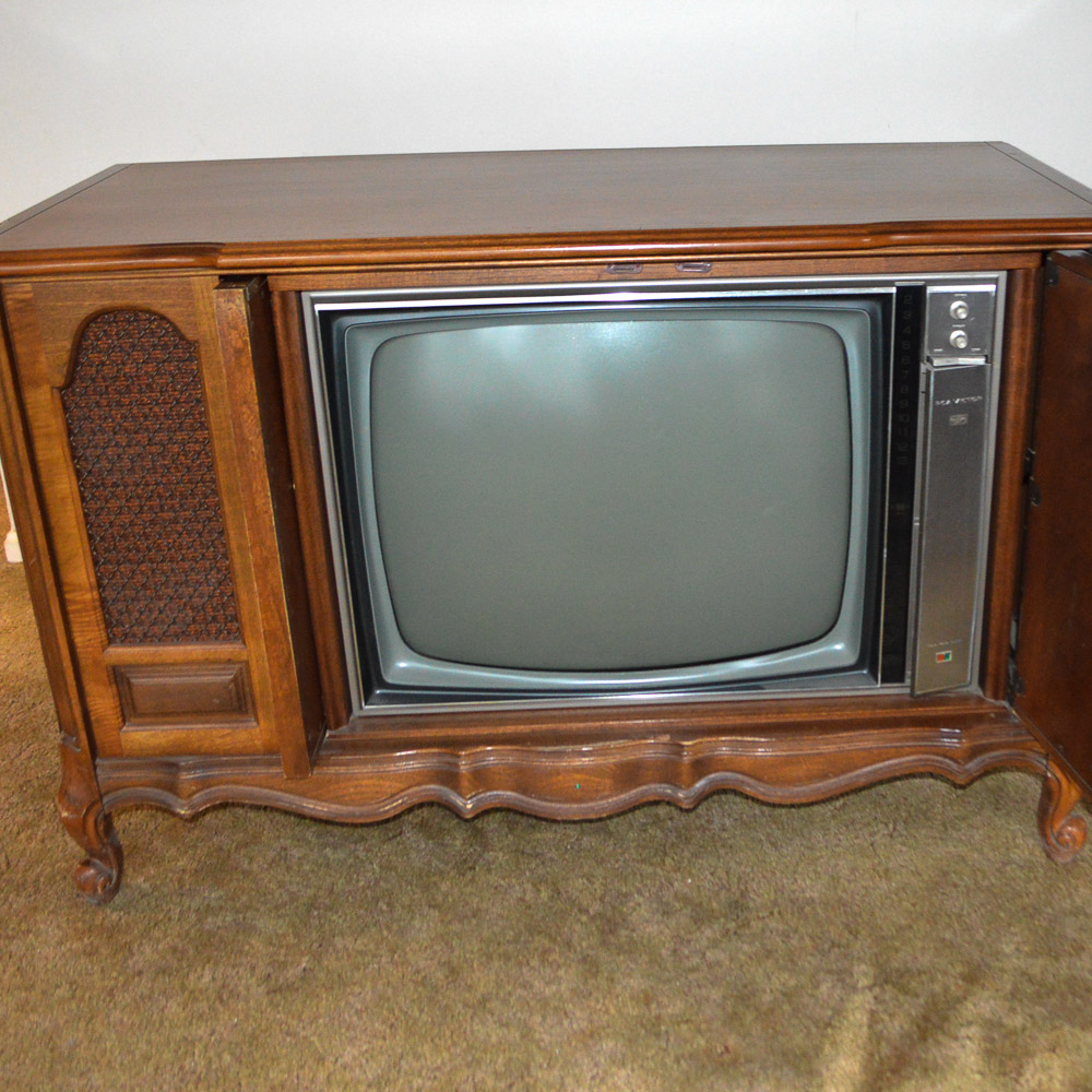 Circa 1960's RCA Victor Television Console EBTH