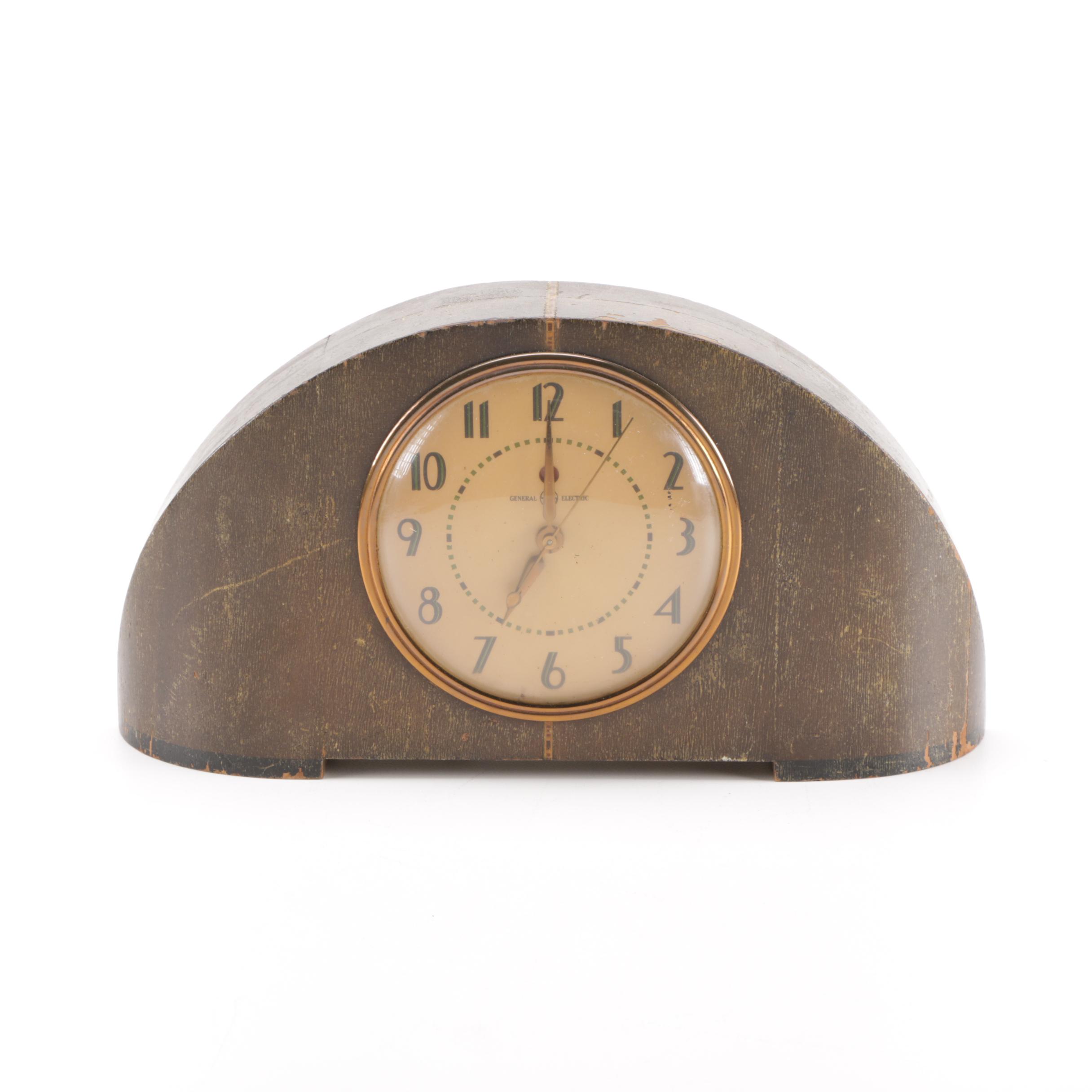 General Electric Art Deco Mantel Clock EBTH