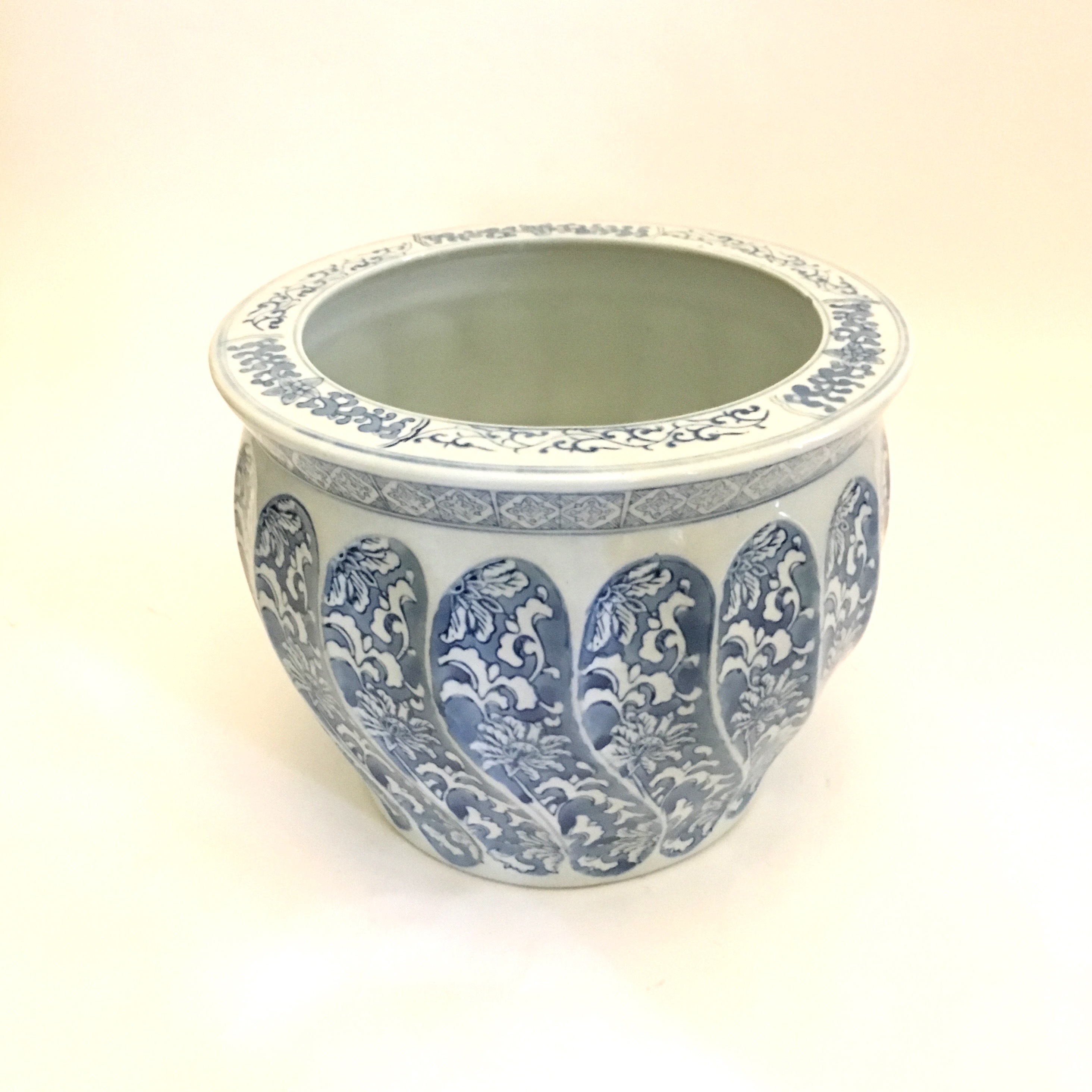 Large Chinese Ceramic Planters EBTH