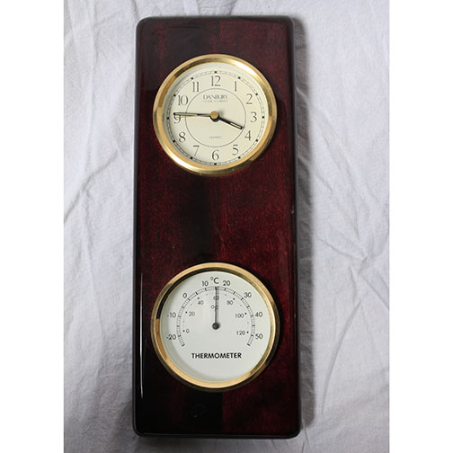 Howard Miller Barometer and Danbury Wall Clock EBTH
